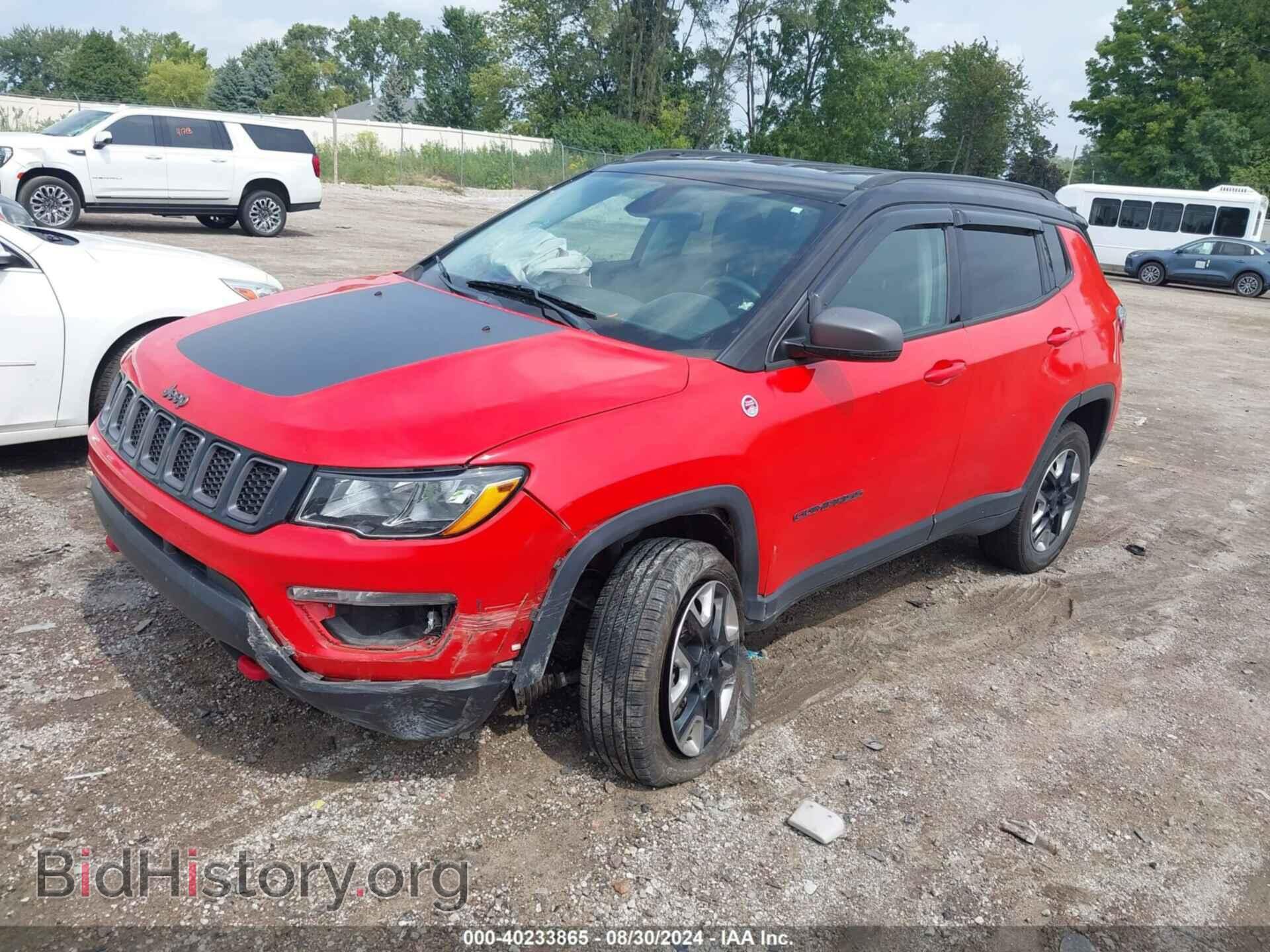 2018 JEEP COMPASS - VIN: 3C4NJDDB6JT343292 - Фото 2