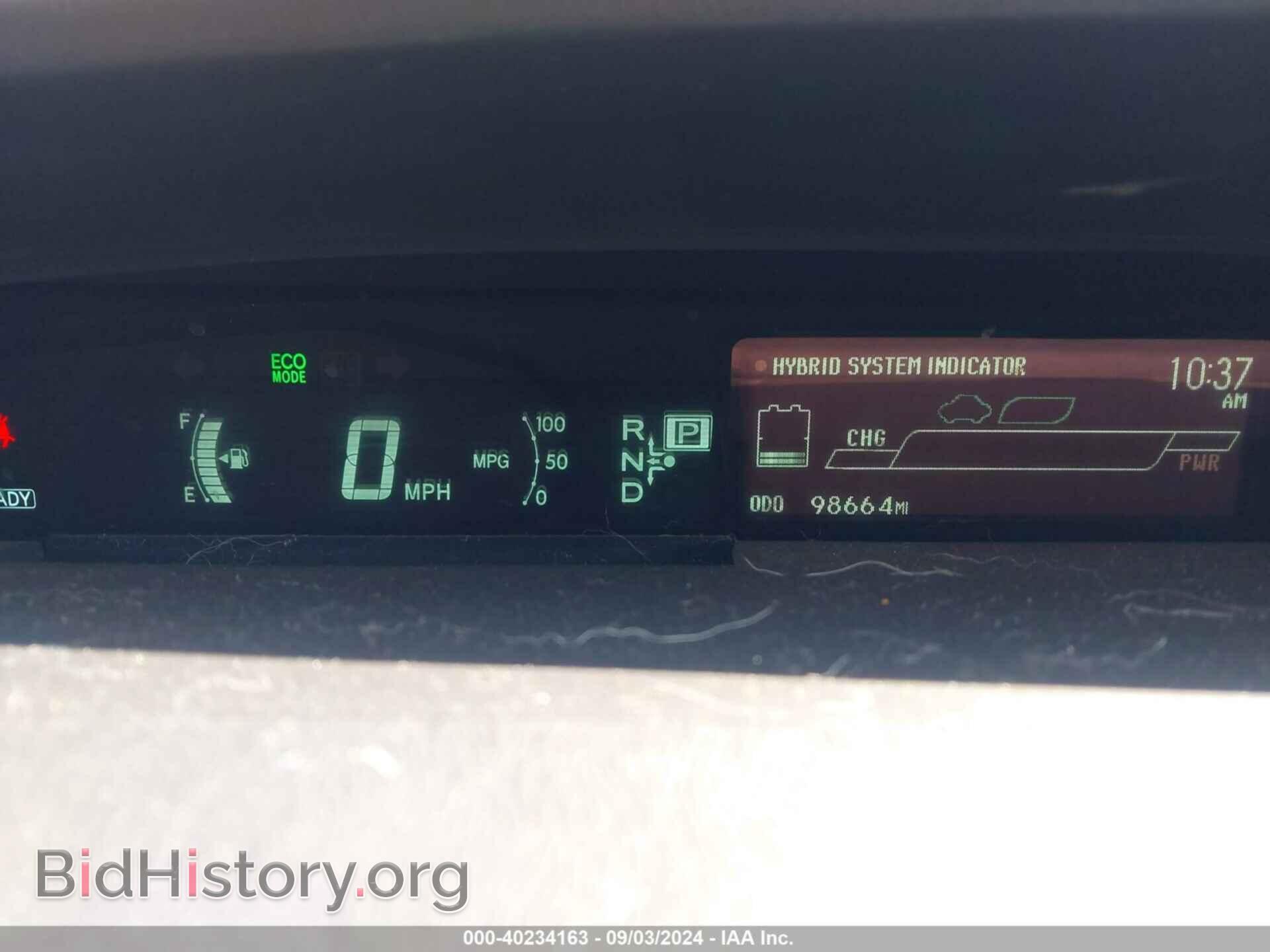 2014 TOYOTA PRIUS - VIN: JTDKN3DU4E0387037 - Фото 7