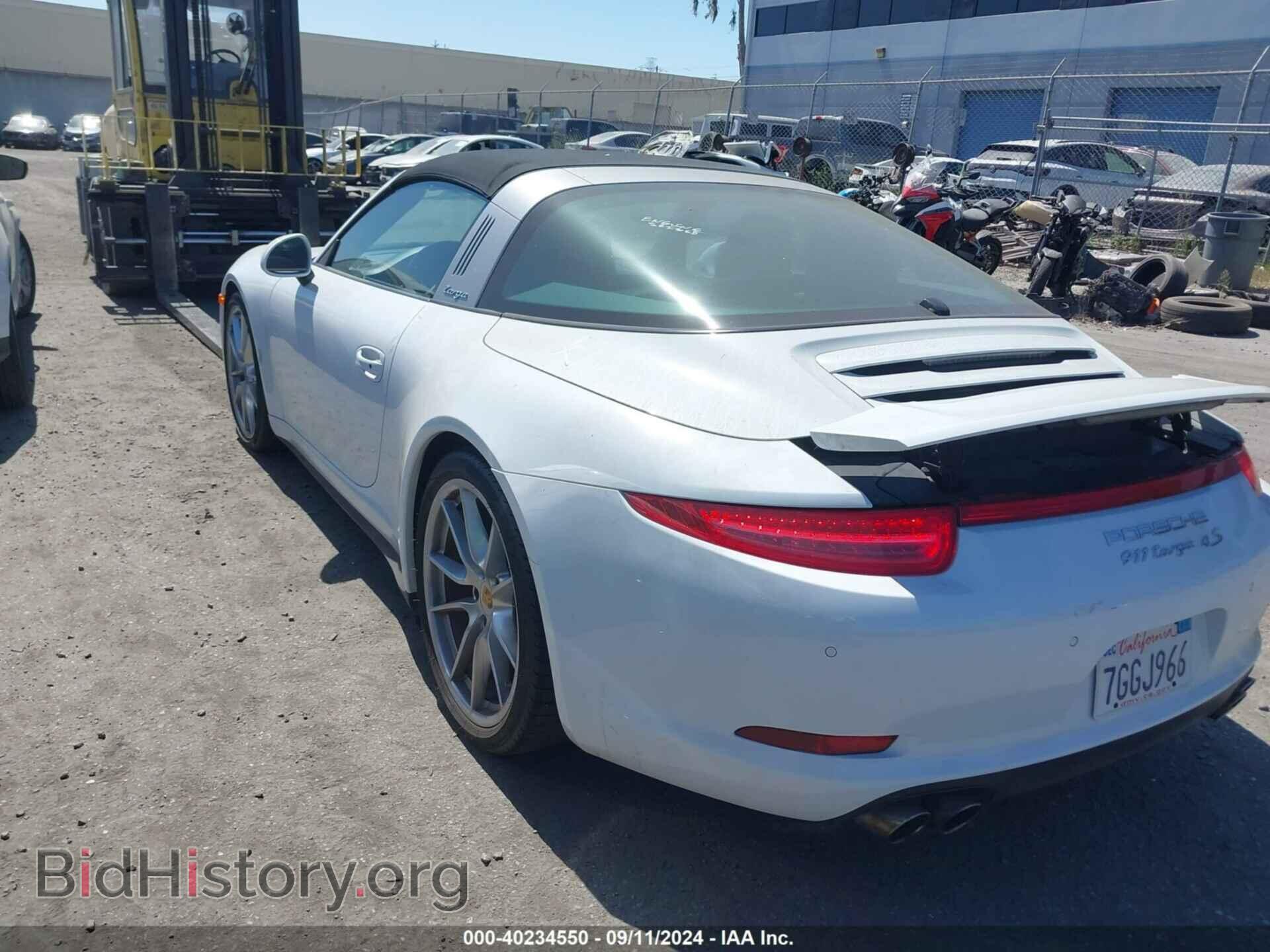 2015 PORSCHE 911 - VIN: WP0BB2A95FS135242 - Фото 3