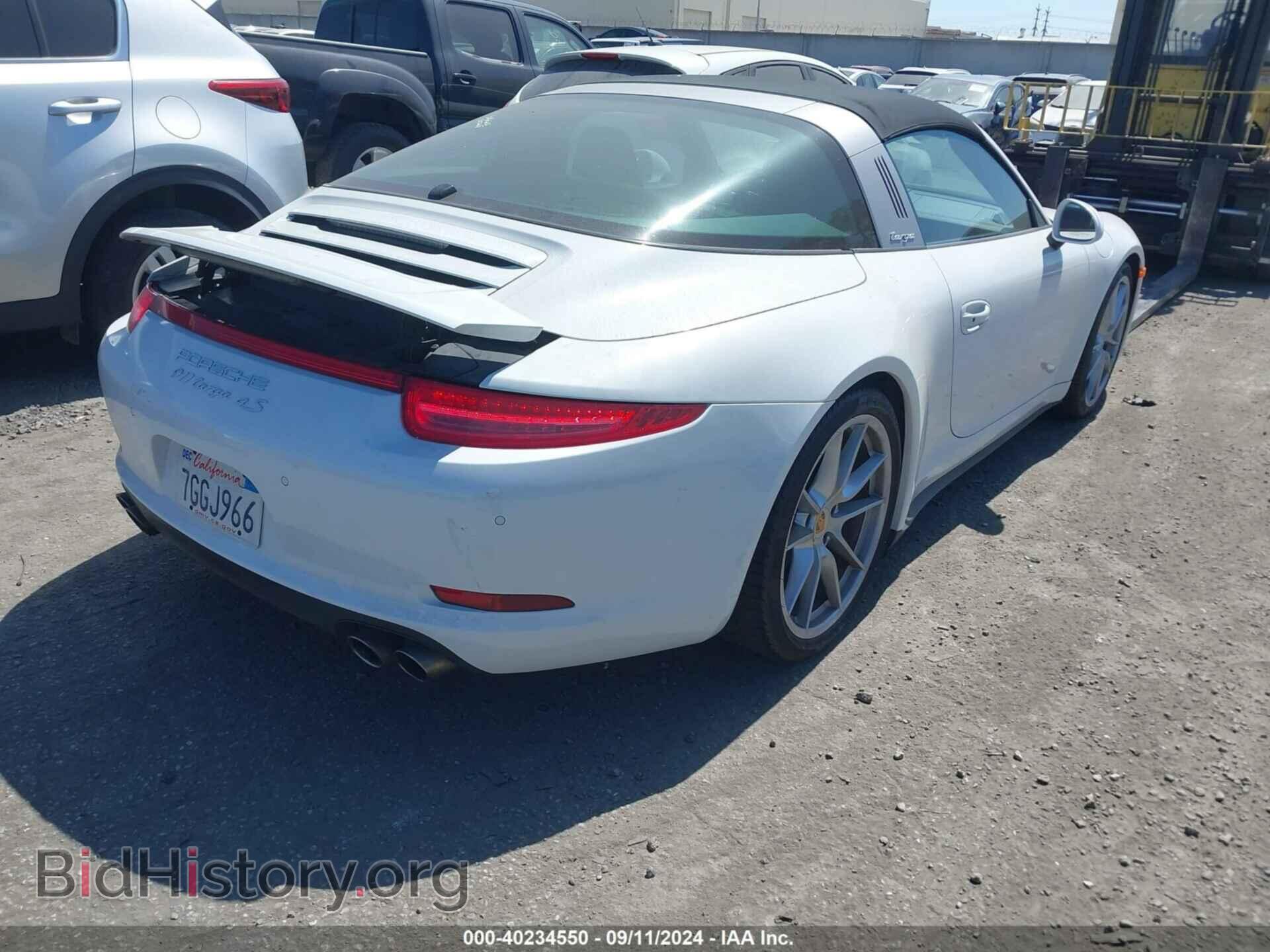 2015 PORSCHE 911 - VIN: WP0BB2A95FS135242 - Фото 4