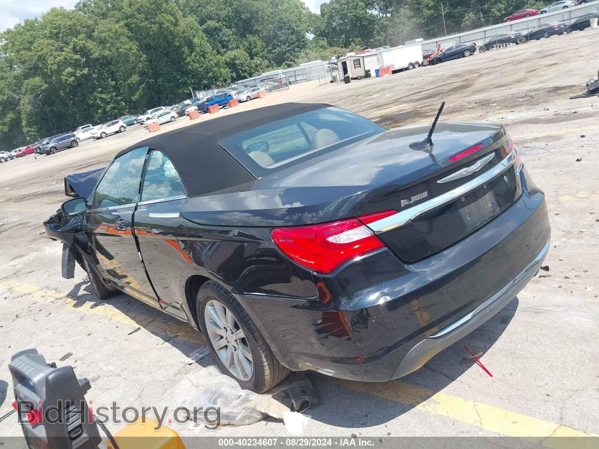 2012 CHRYSLER 200 - VIN: 1C3BCBEB6CN116014 - Фото 3