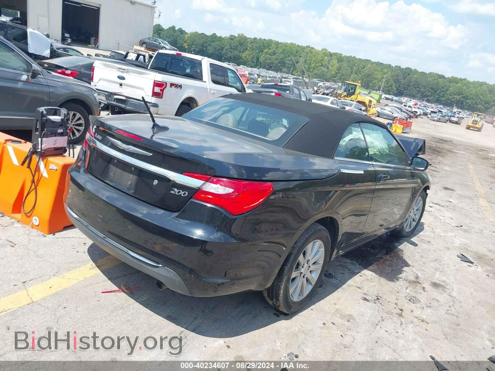 2012 CHRYSLER 200 - VIN: 1C3BCBEB6CN116014 - Фото 4