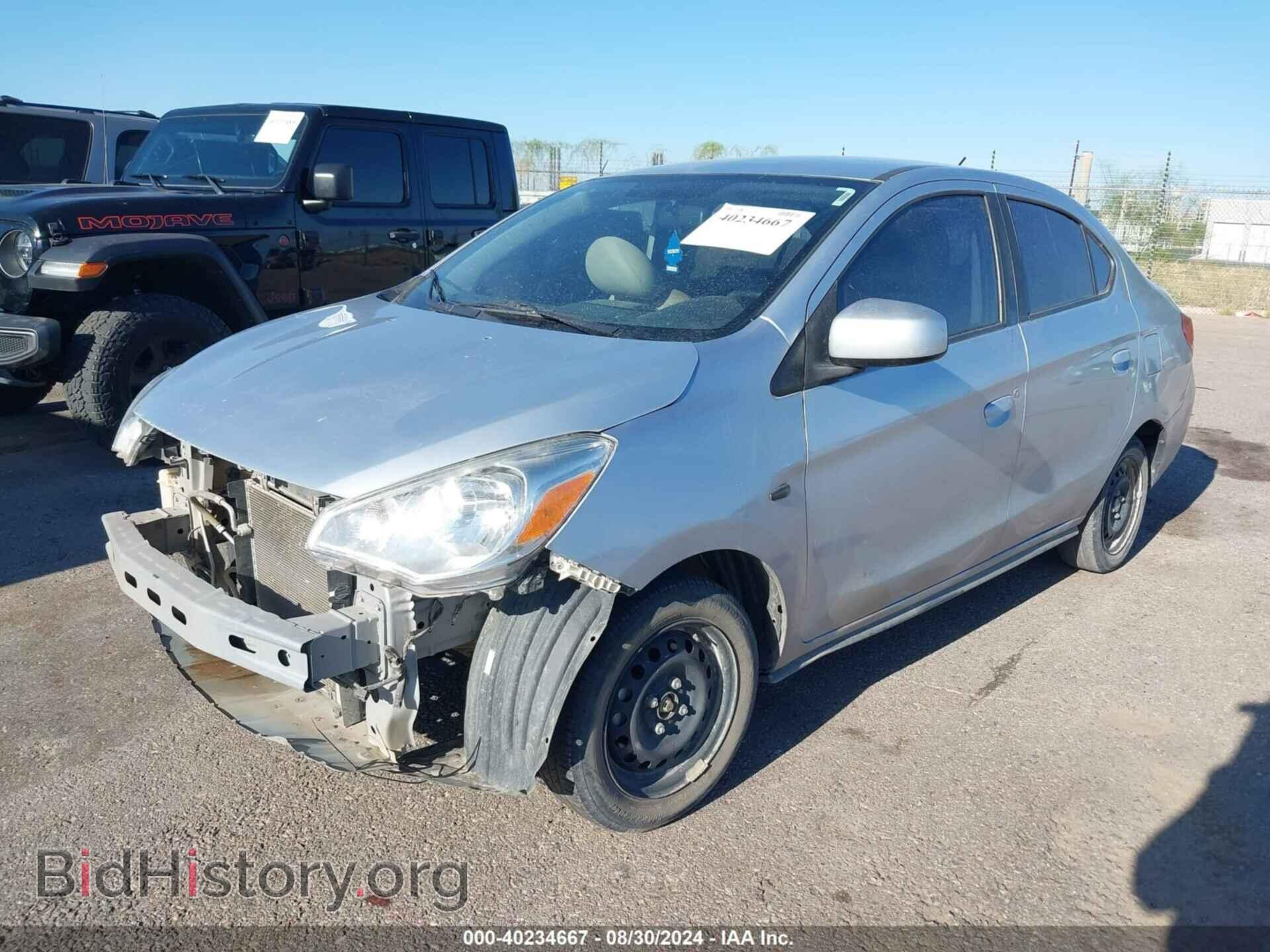 2019 MITSUBISHI MIRAGE G4 - VIN: ML32F3FJ3KHF02813 - Фото 2