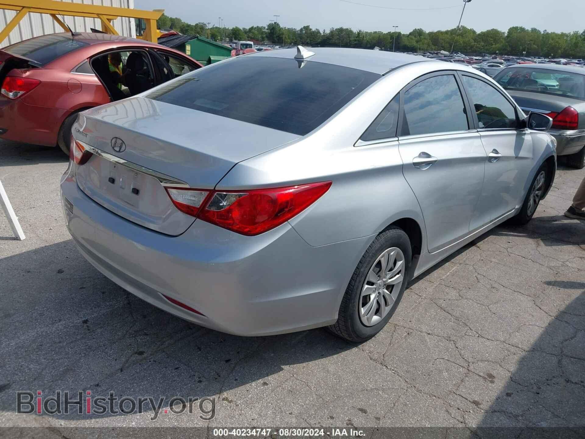 2011 HYUNDAI SONATA - VIN: 5NPEB4ACXBH281875 - Фото 4