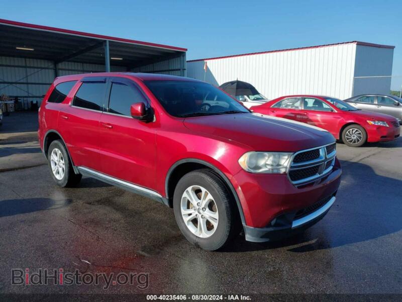 2013 Dodge DURANGO SXT (VIN 1C4RDHAG8DC668378) — фото 1 из 10, IAAI