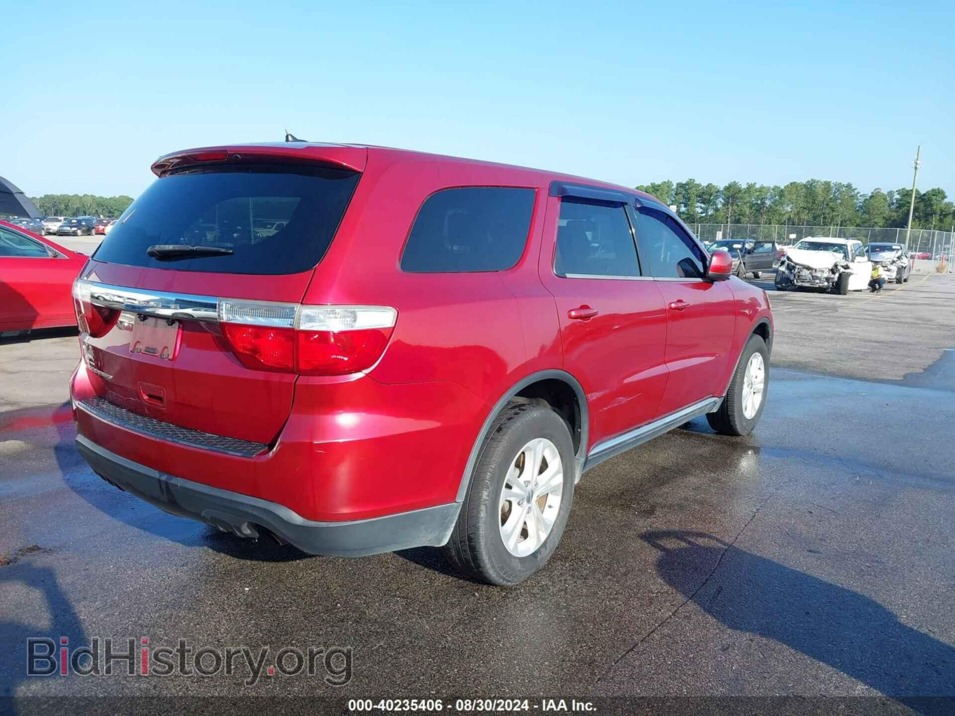 2013 DODGE DURANGO - VIN: 1C4RDHAG8DC668378 - Photo 4