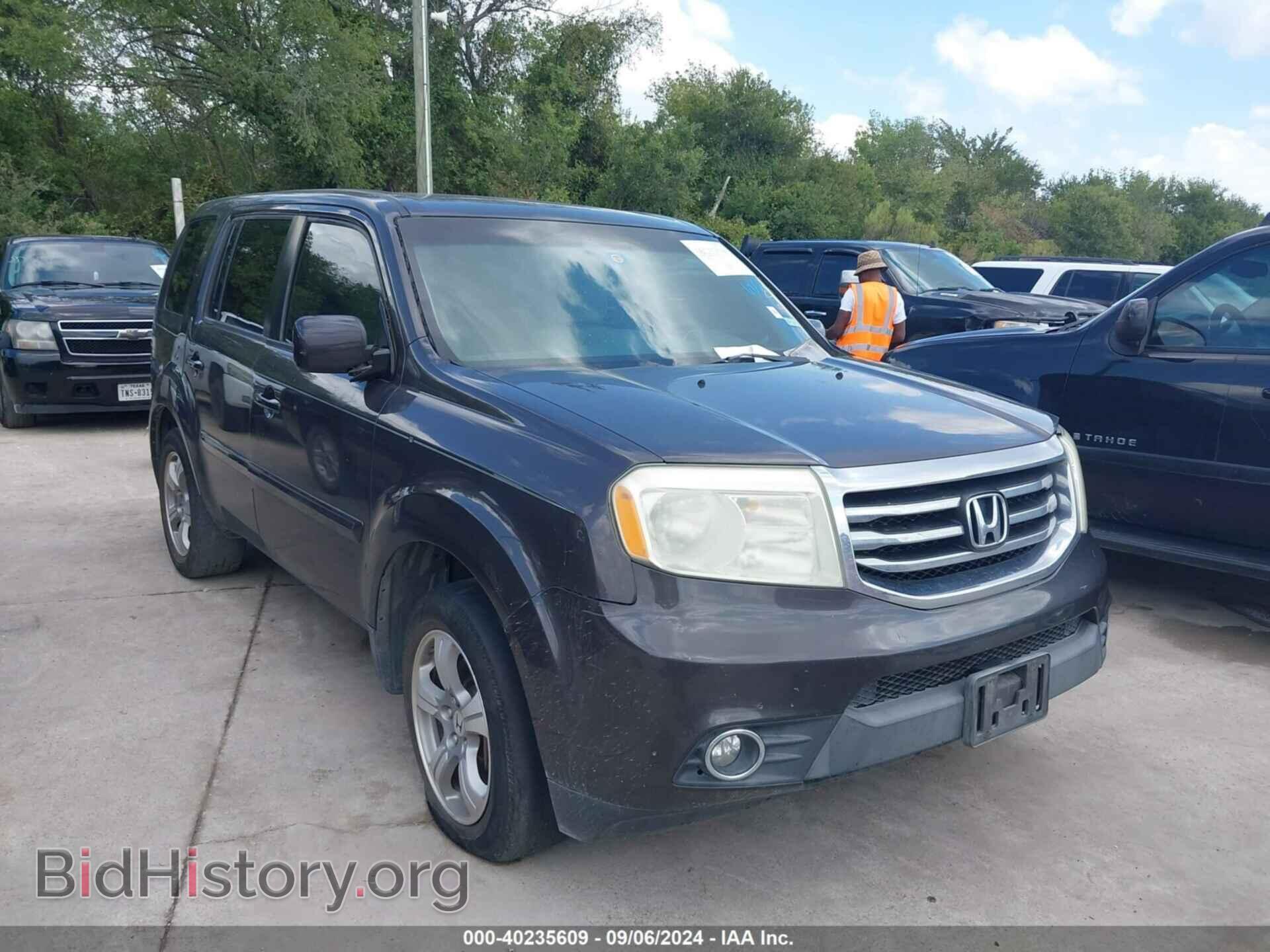 Photo 5FNYF3H43DB036346 - HONDA PILOT 2013