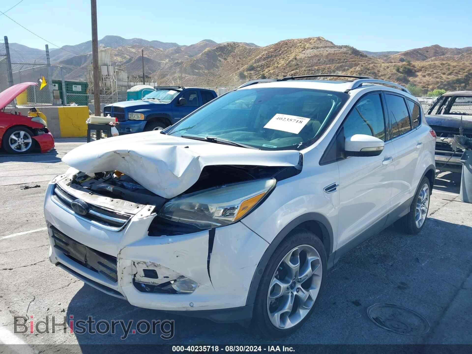 2014 FORD ESCAPE - VIN: 1FMCU0J92EUC92924 - Фото 2