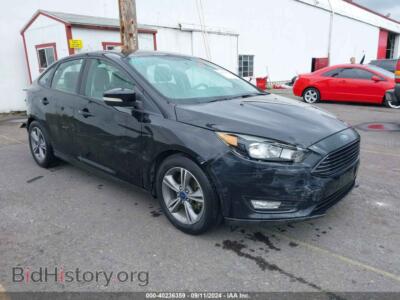 2016 Ford FOCUS SE, black — VIN 1FADP3FE8GL329299, IAAI