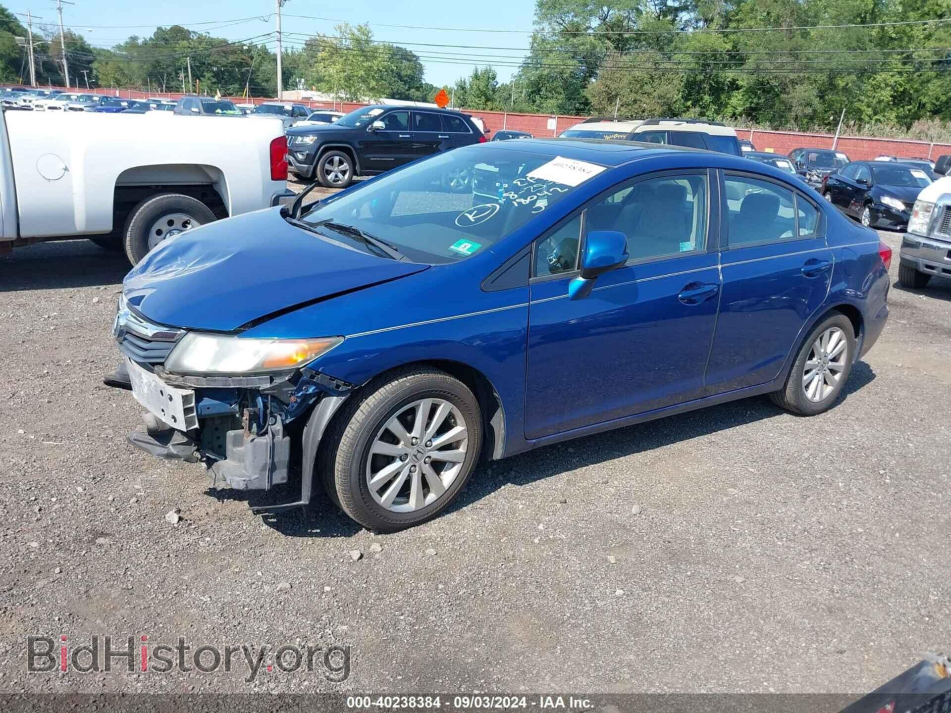 2012 HONDA CIVIC - VIN: 19XFB2F83CE318042 - Фото 2