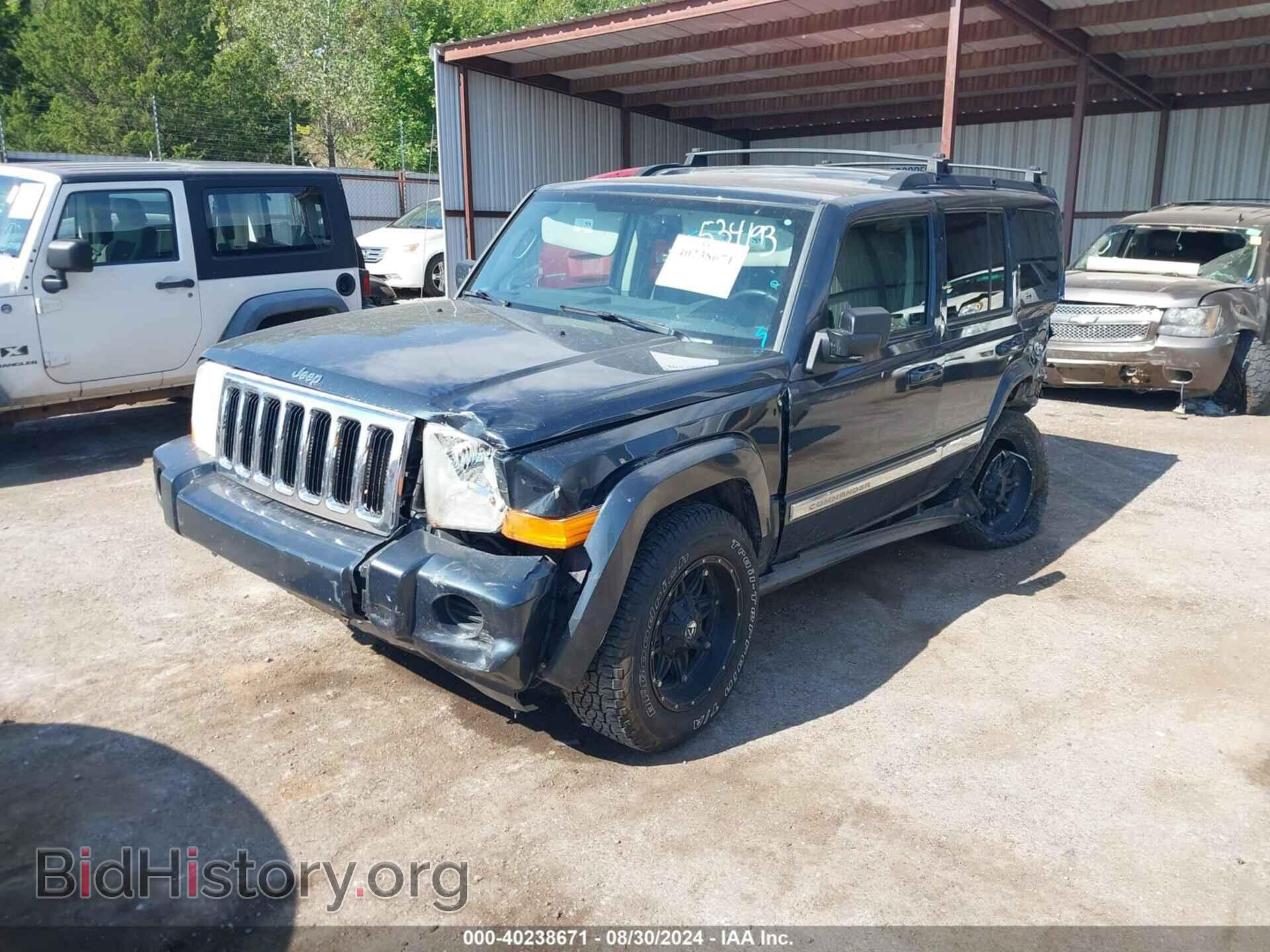 2007 JEEP COMMANDER - VIN: 1J8HH48K67C534193 - Фото 2