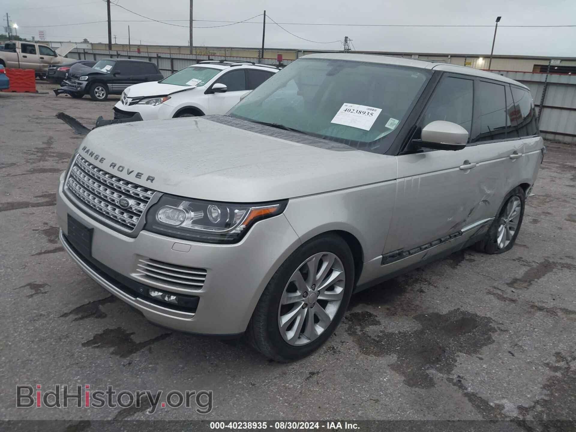 2014 LAND ROVER RANGE ROVER - VIN: SALGS2WF8EA161660 - Фото 2