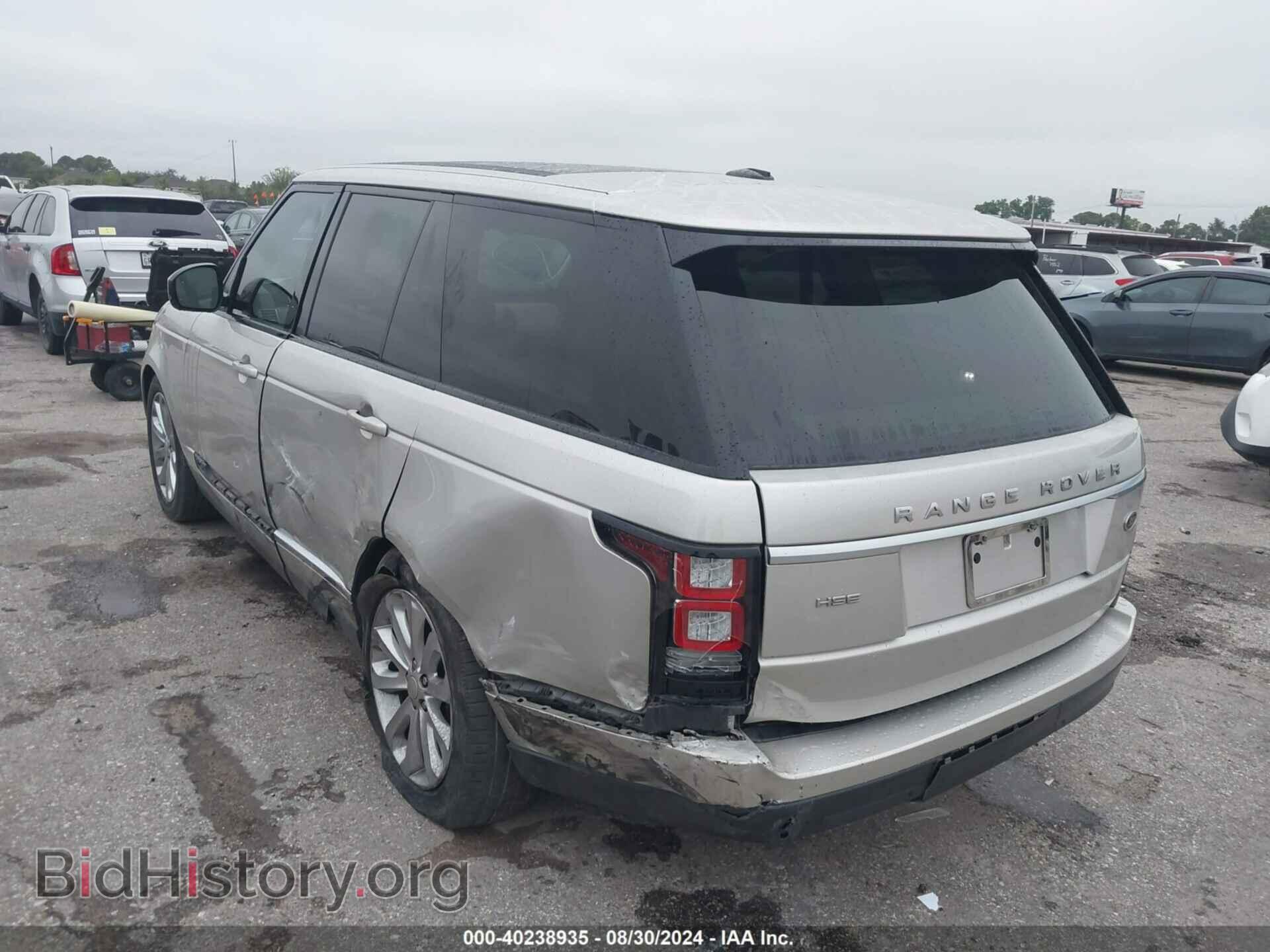 2014 LAND ROVER RANGE ROVER - VIN: SALGS2WF8EA161660 - Фото 3