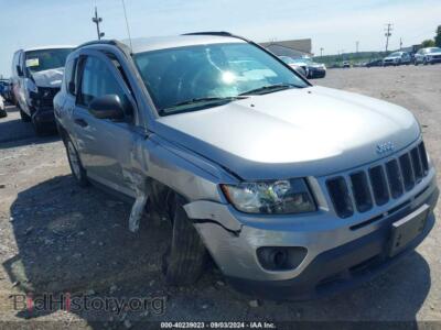 2015 Jeep COMPASS Altitude Edition/Sport, silver — VIN 1C4NJDBB1FD418173, IAAI