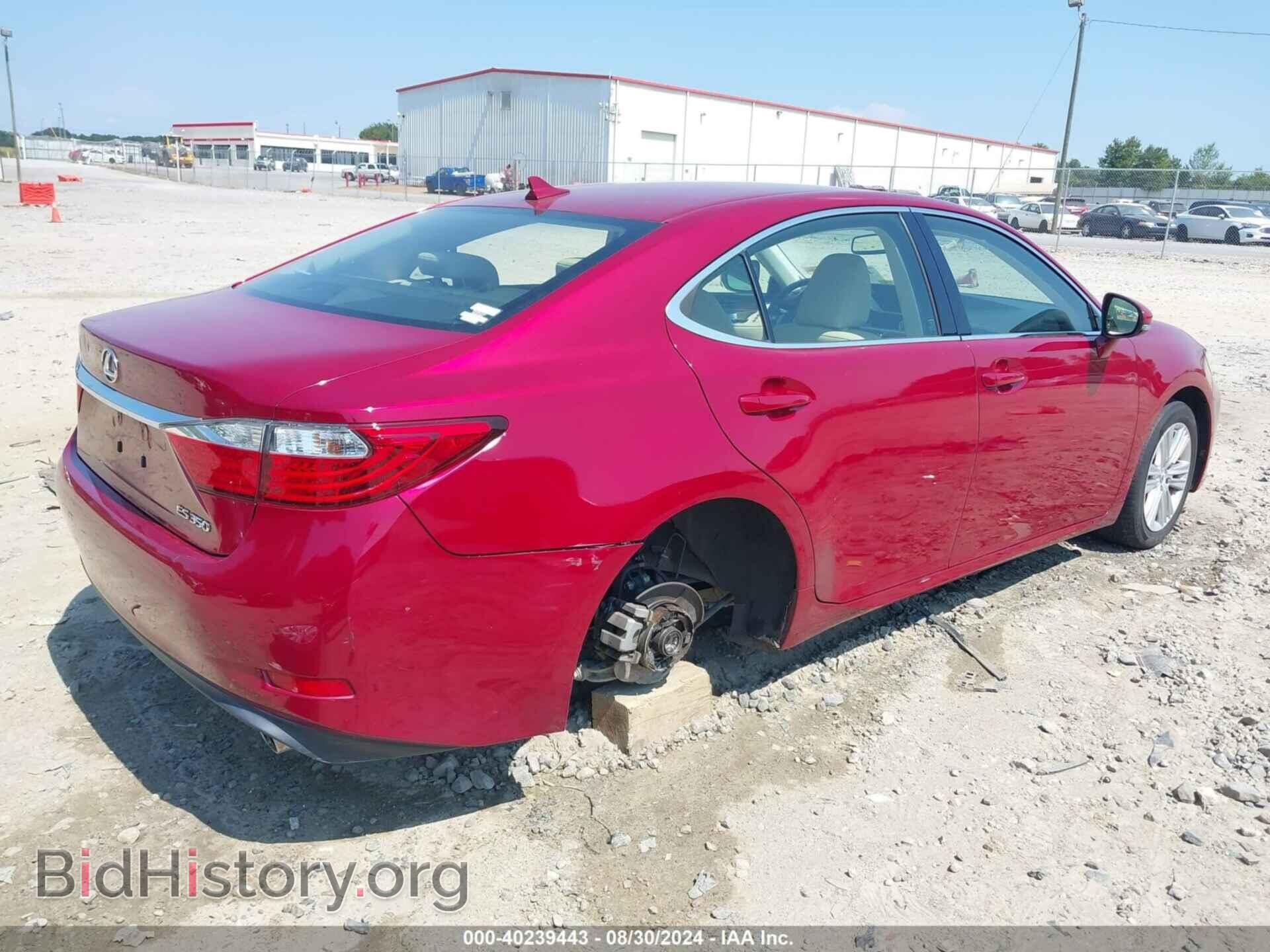 2014 LEXUS ES 350 - VIN: JTHBK1GG0E2133010 - Фото 4