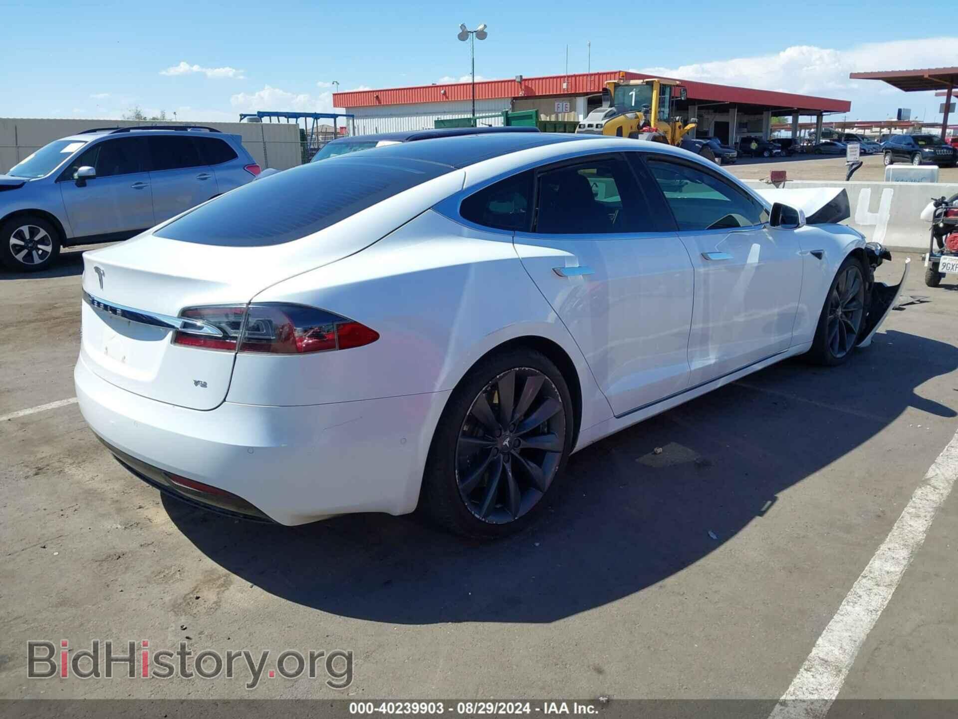 2017 TESLA MODEL S - VIN: 5YJSA1E16HF190798 - Фото 4