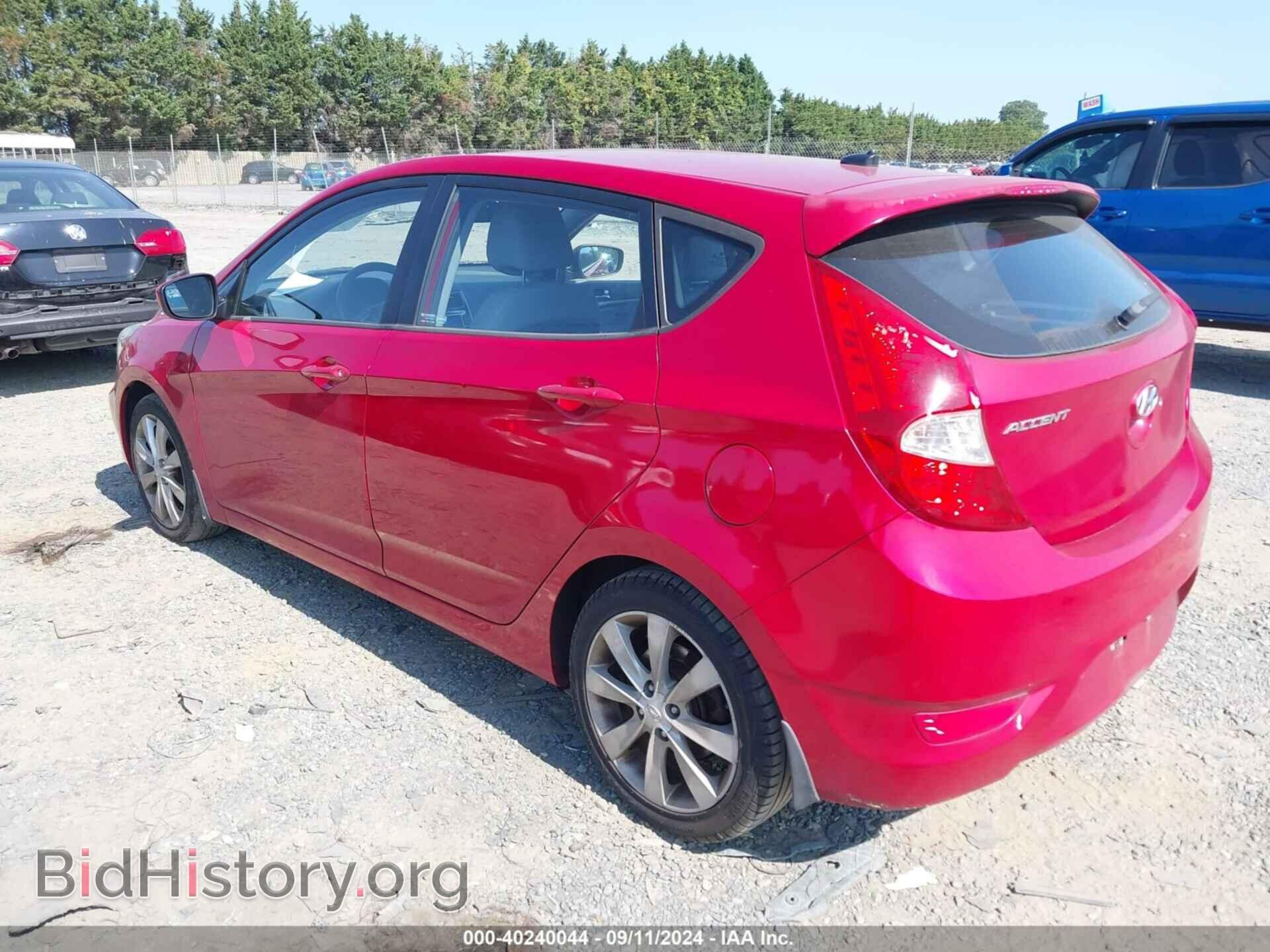 2012 HYUNDAI ACCENT - VIN: KMHCU5AE6CU058745 - Фото 3