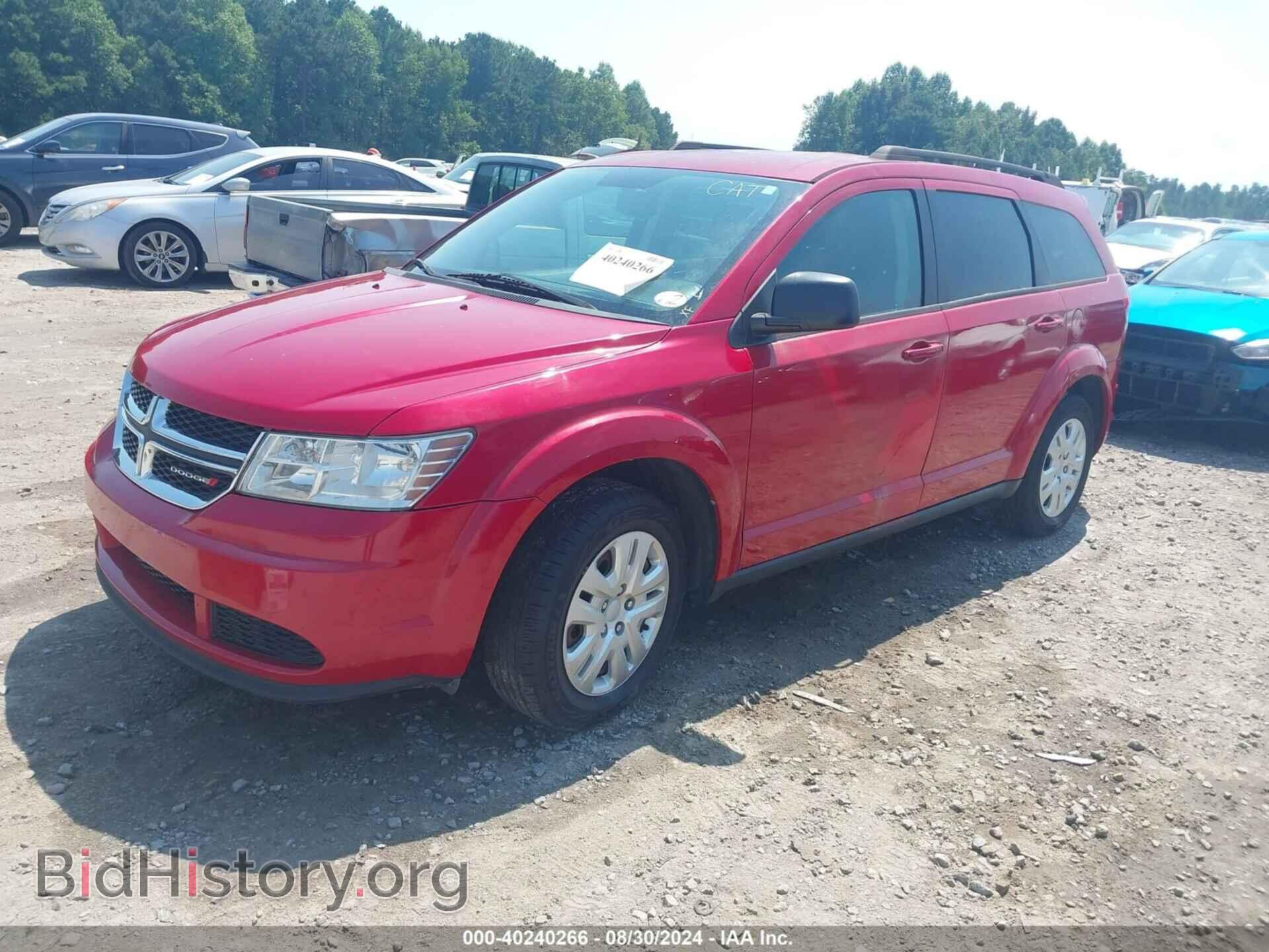2016 DODGE JOURNEY - VIN: 3C4PDCAB3GT110686 - Фото 2