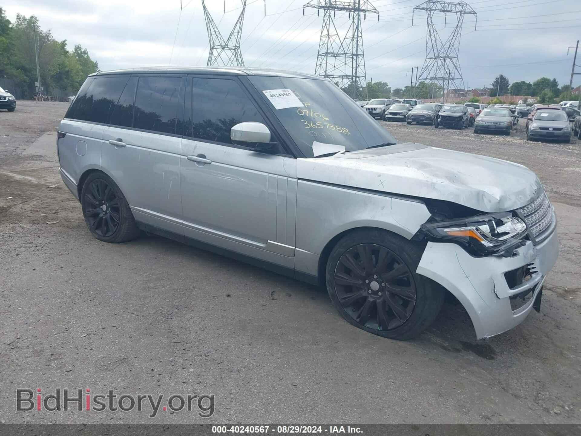 Photo SALGS2TF0FA242397 - LAND ROVER RANGE ROVER 2015