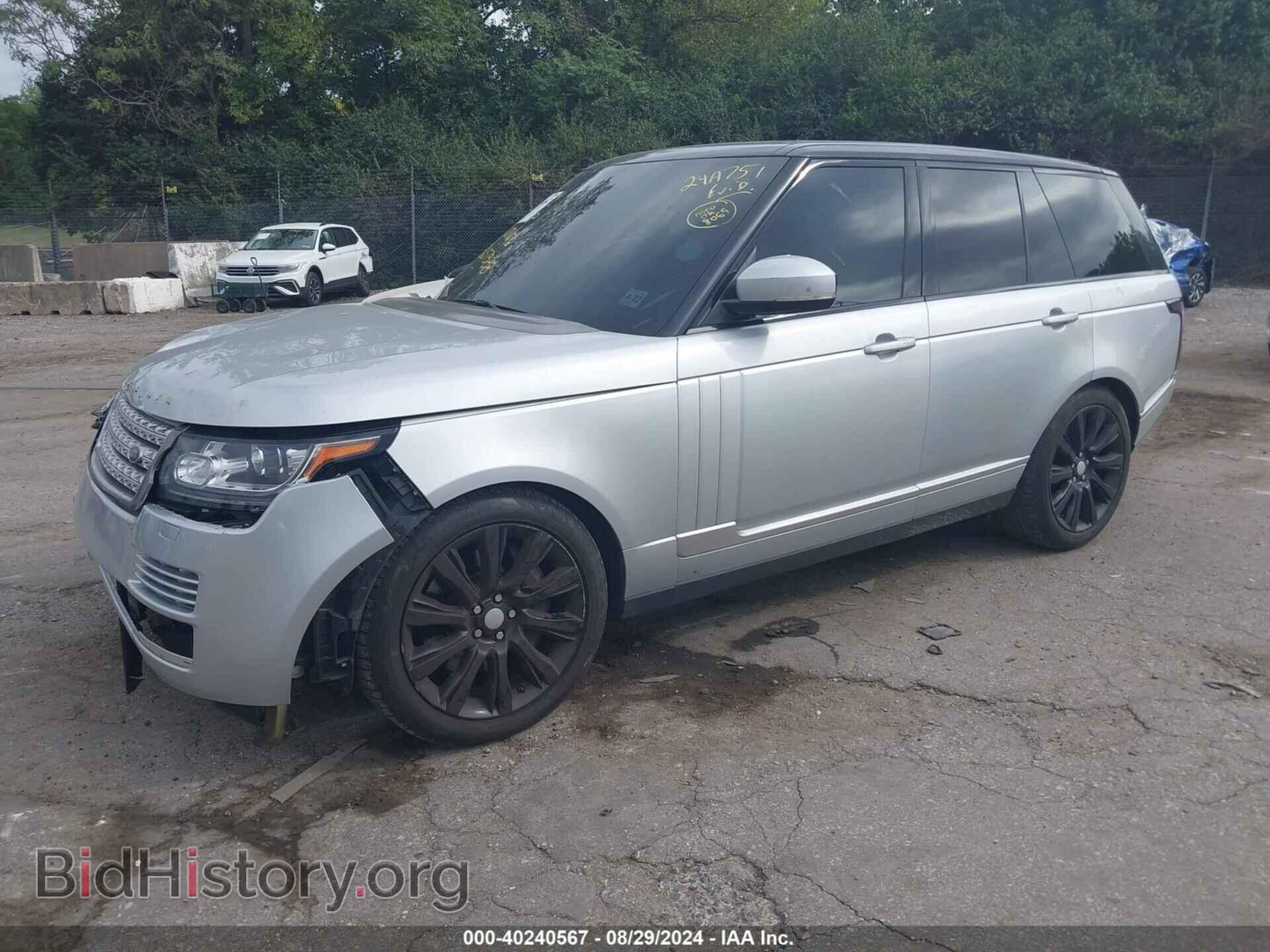 2015 LAND ROVER RANGE ROVER - VIN: SALGS2TF0FA242397 - Фото 2