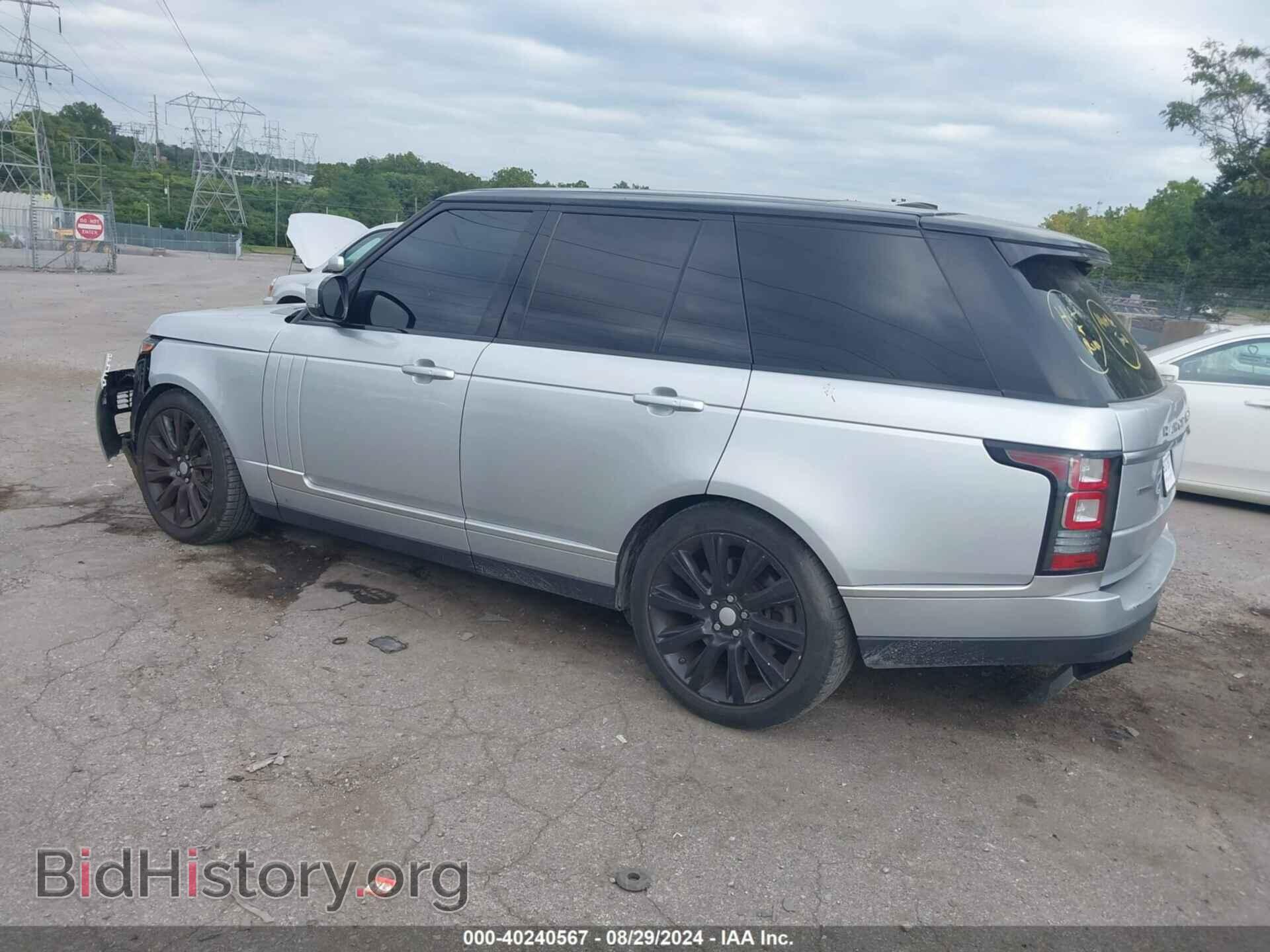 2015 LAND ROVER RANGE ROVER - VIN: SALGS2TF0FA242397 - Фото 3