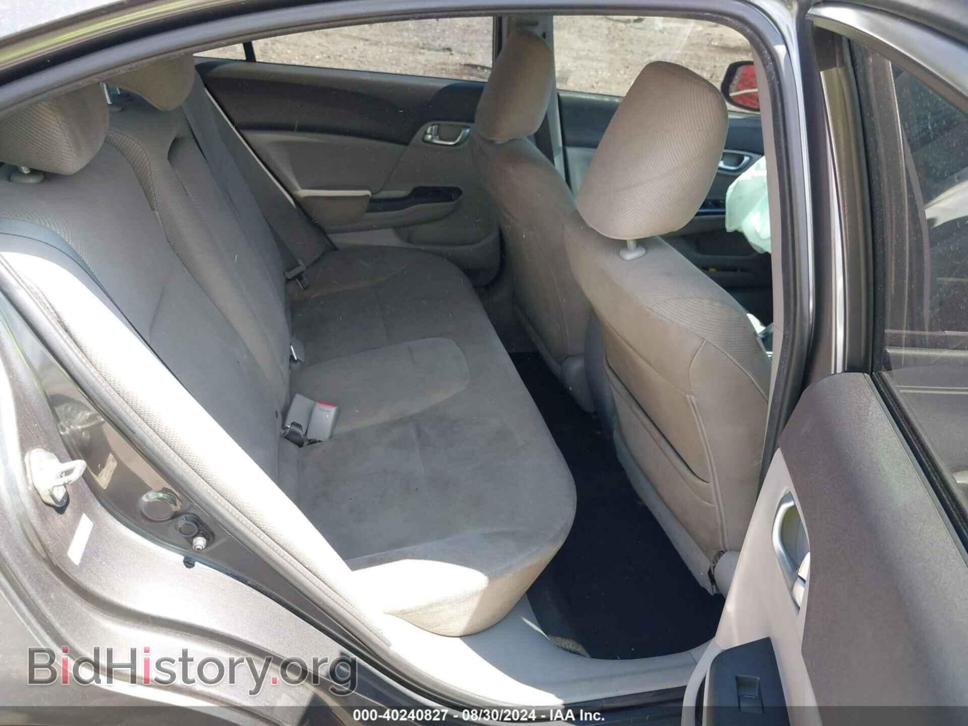 2012 HONDA CIVIC - VIN: 2HGFB2F87CH603106 - Фото 8