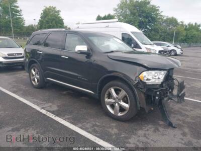 2012 Dodge DURANGO Citadel, black — VIN 1C4SDJET9CC301892, IAAI