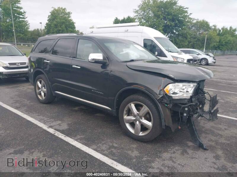 2012 Dodge DURANGO Citadel (VIN 1C4SDJET9CC301892) — photo 1 of 10, IAAI, damage: front end