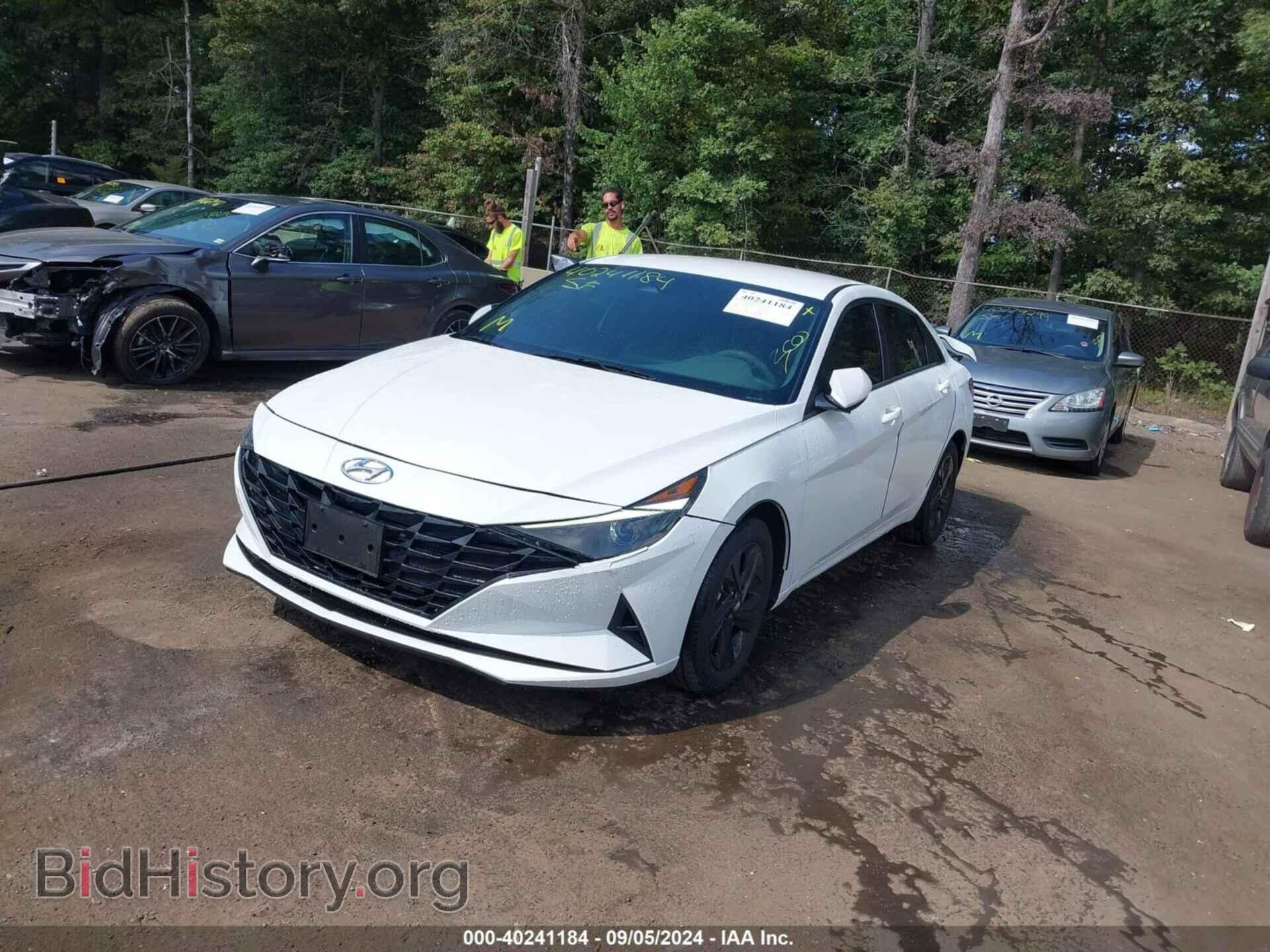2022 HYUNDAI ELANTRA - VIN: 5NPLM4AGXNH068708 - Фото 2
