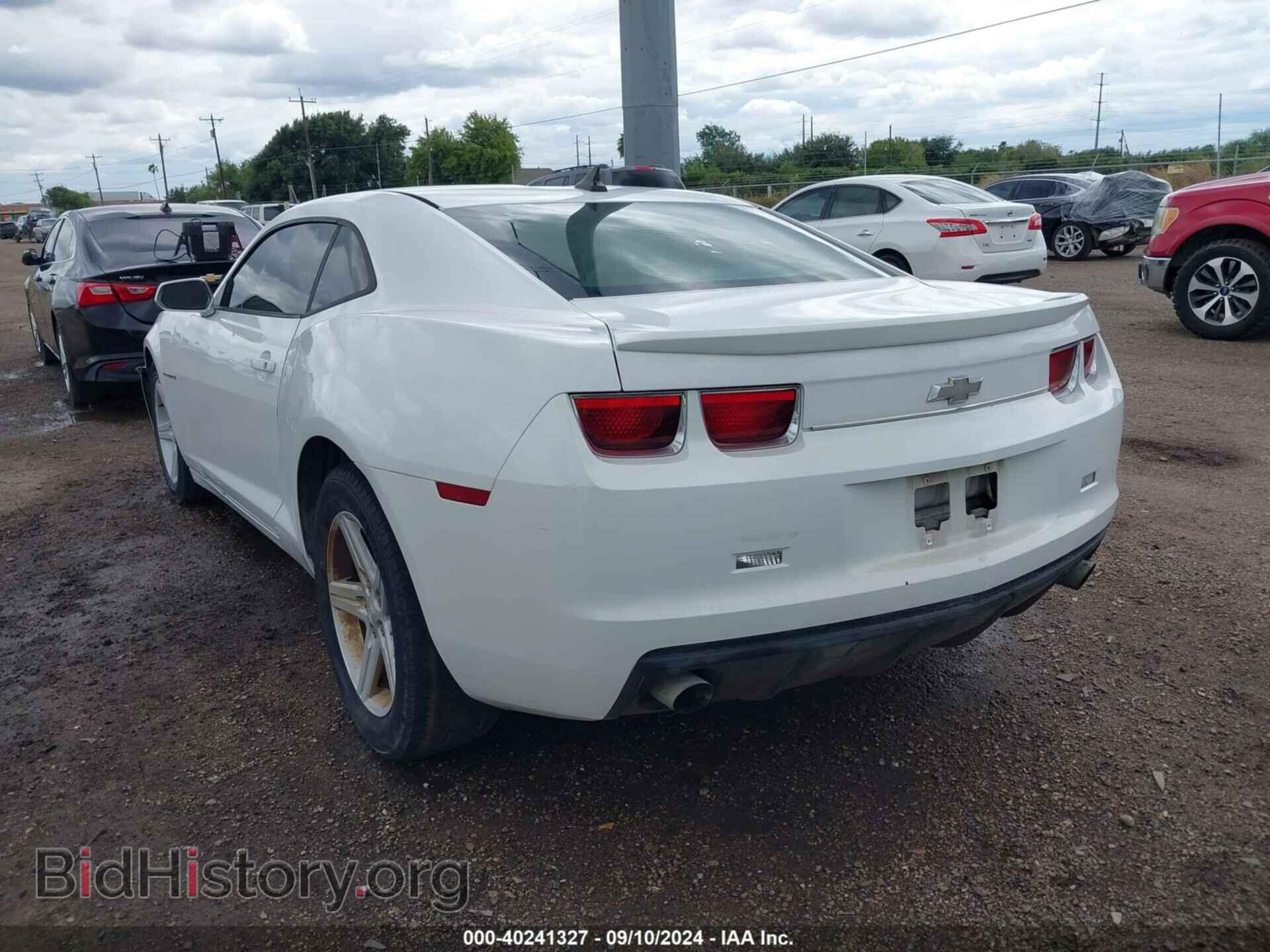 2012 CHEVROLET CAMARO - VIN: 2G1FA1E33C9138022 - Фото 3