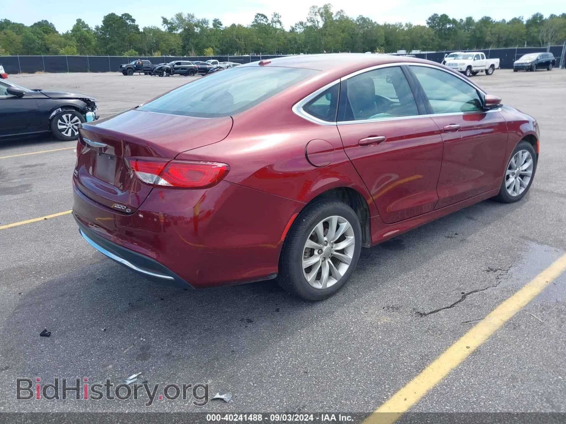 2015 CHRYSLER 200 - VIN: 1C3CCCCB1FN603171 - Фото 4