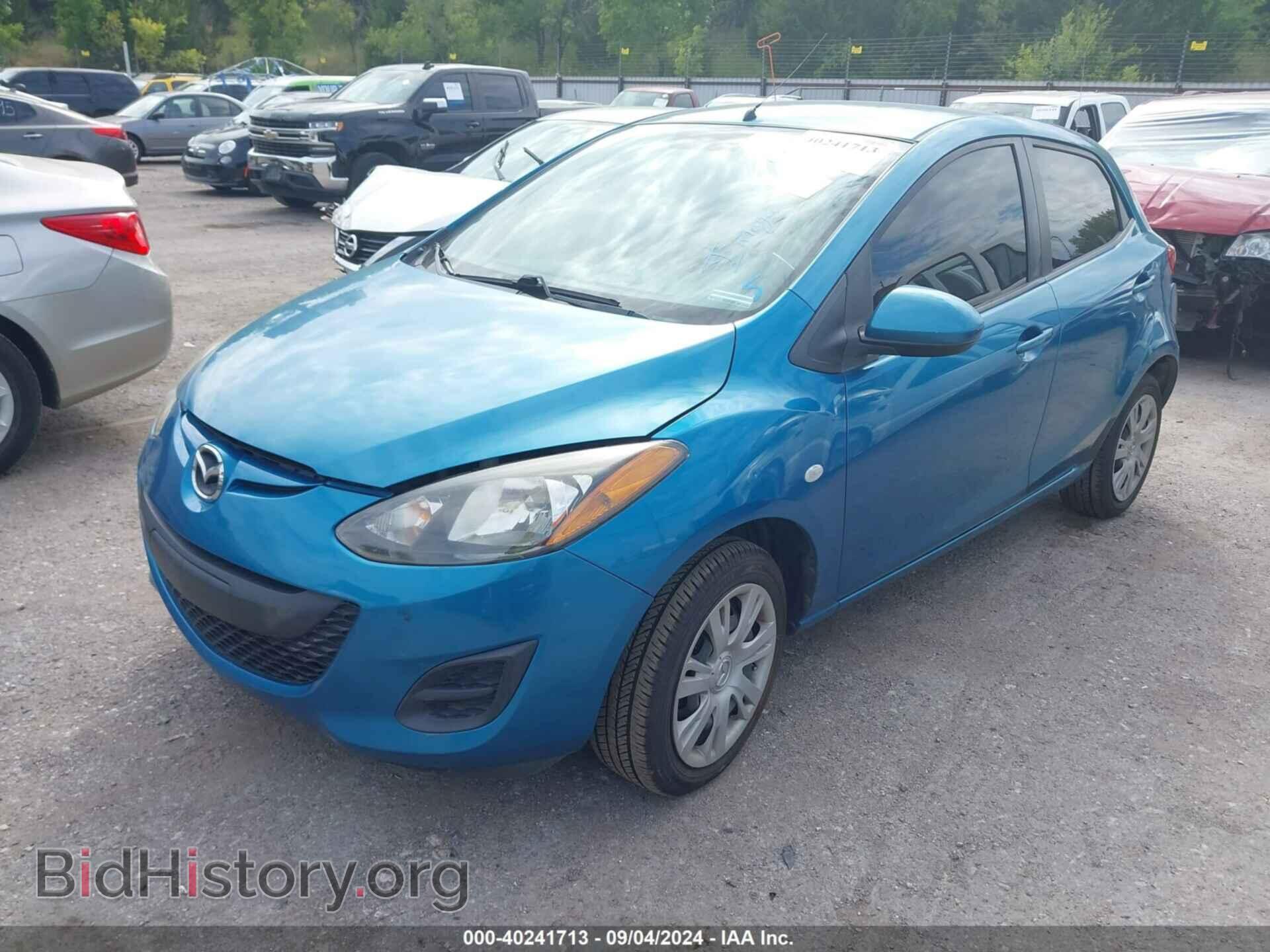 2011 MAZDA MAZDA2 - VIN: JM1DE1HY4B0121054 - Фото 2