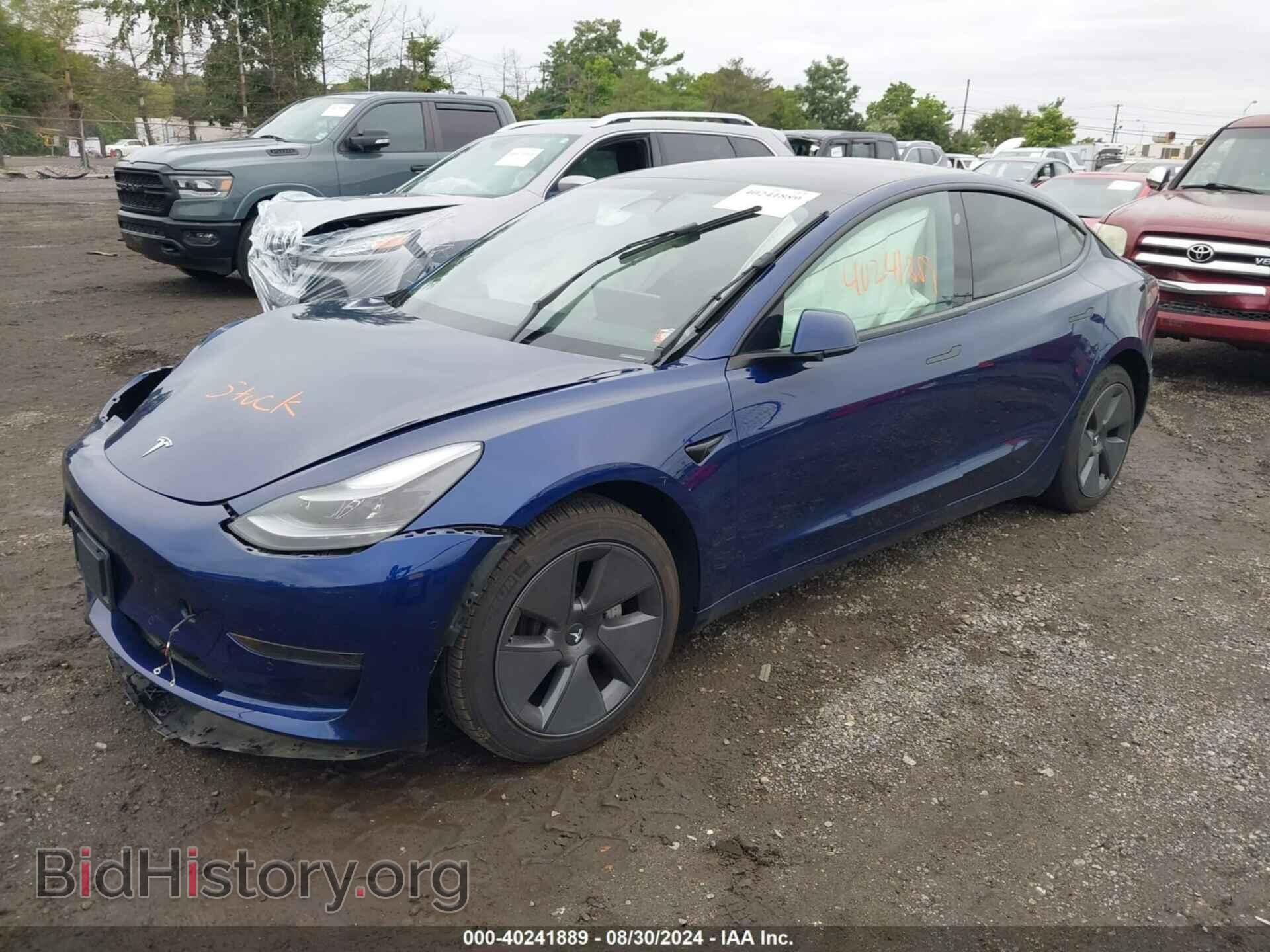 2022 TESLA MODEL 3 - VIN: 5YJ3E1EA5NF369760 - Photo 2