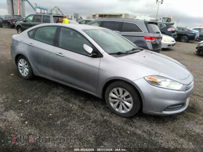 2015 Dodge DART AERO, gray — VIN 1C3CDFDH1FD213548, IAAI