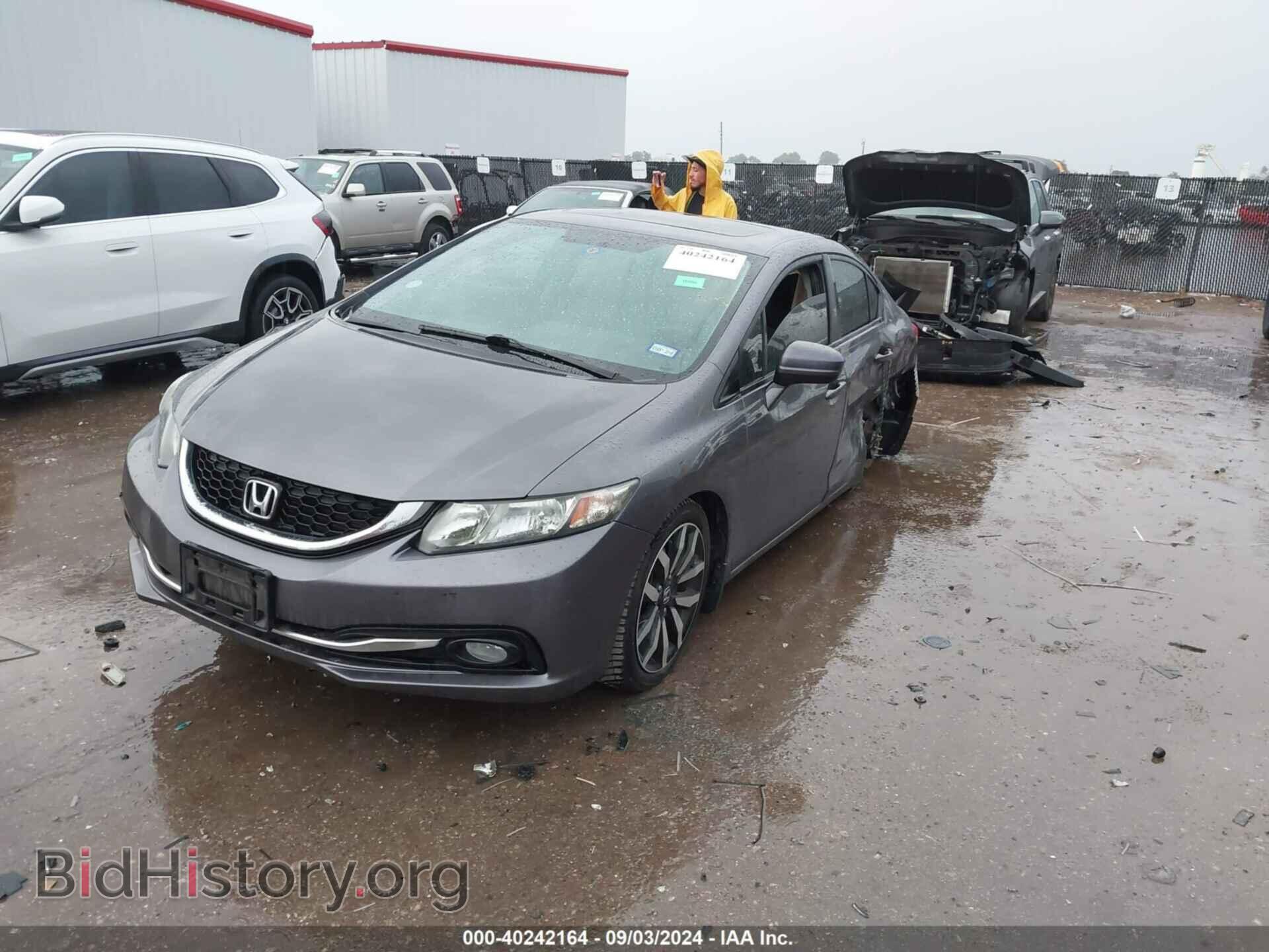 2015 HONDA CIVIC - VIN: 2HGFB2F93FH526988 - Фото 2