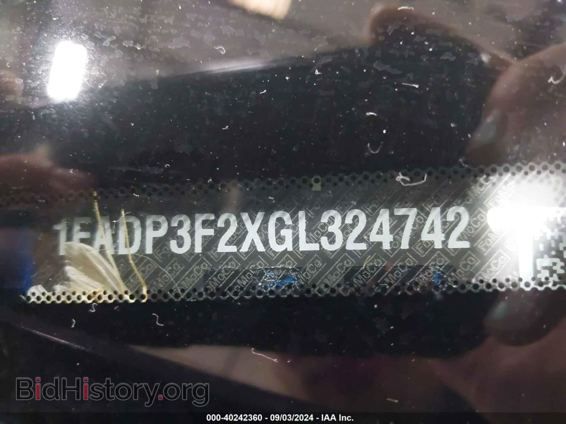 2016 FORD FOCUS - VIN: 1FADP3F2XGL324742 - Фото 9