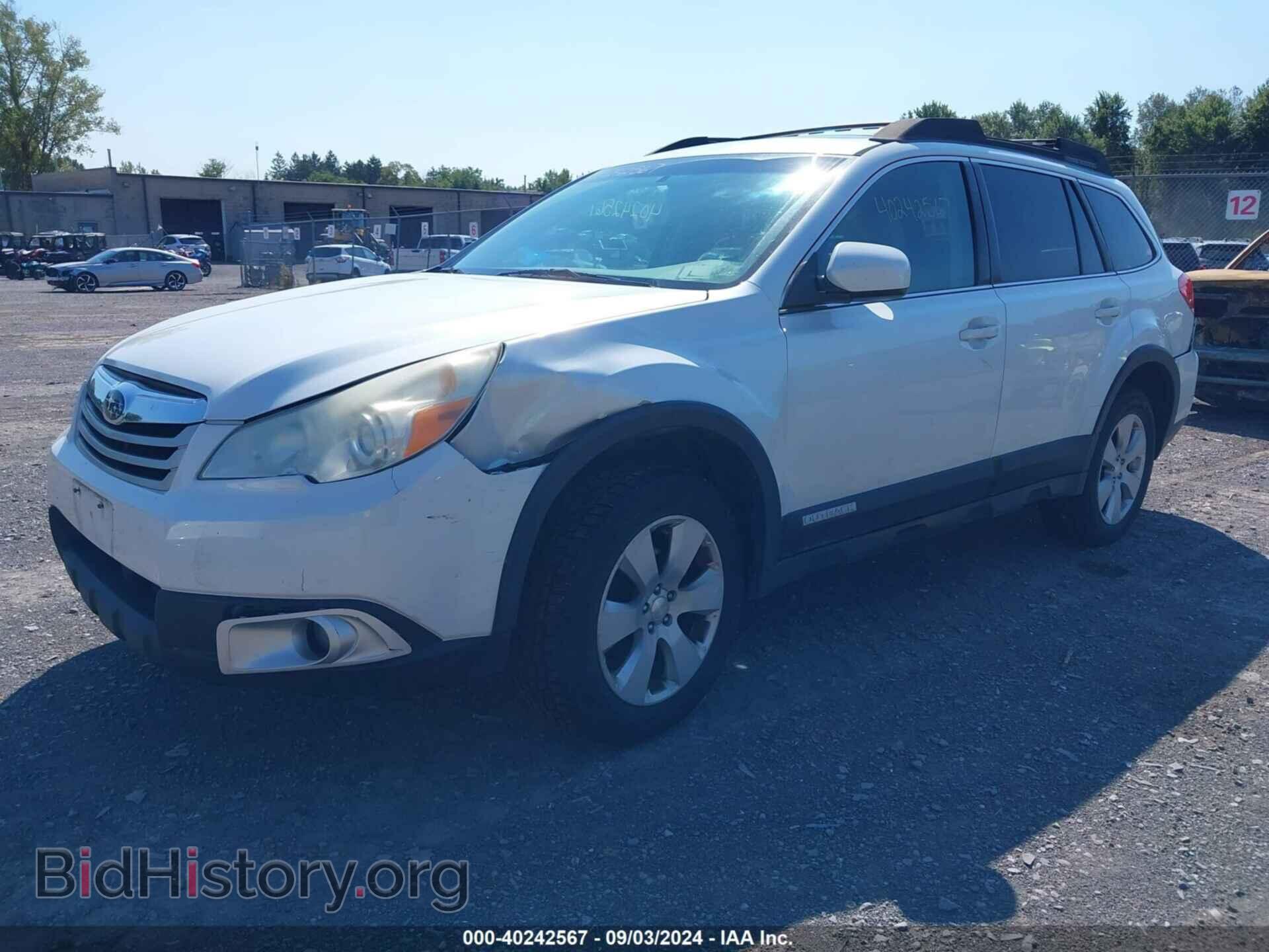 2011 SUBARU OUTBACK - VIN: 4S4BRBGC3B3441693 - Фото 2