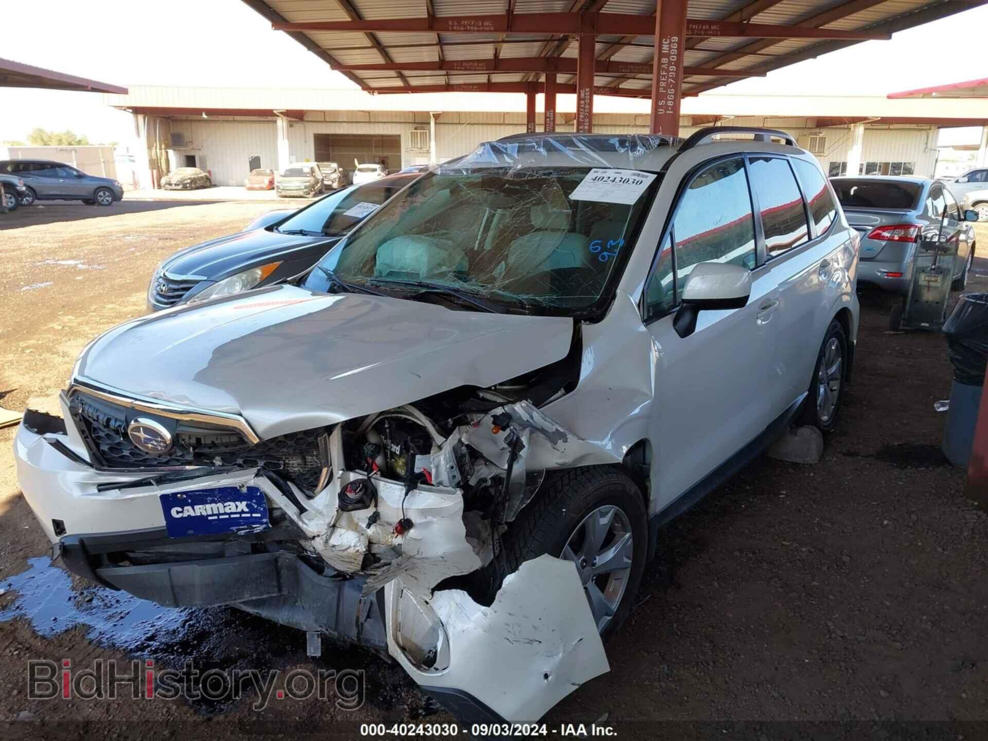 2015 SUBARU FORESTER - VIN: JF2SJADC3FH596796 - Фото 2