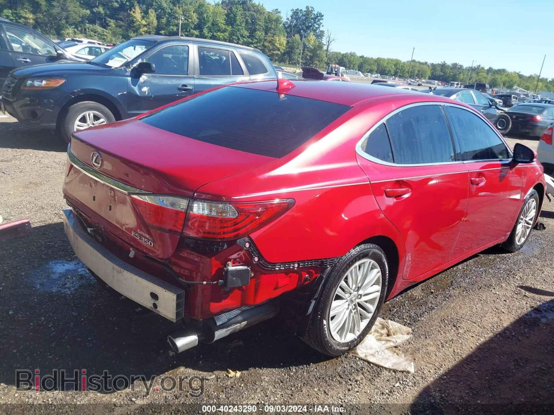 2015 LEXUS ES 350 - VIN: JTHBK1GG9F2183440 - Фото 4