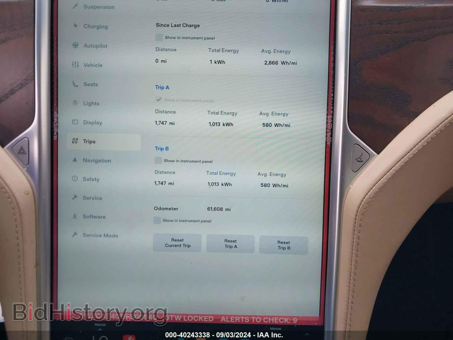 2016 TESLA MODEL X - VIN: 5YJXCAE40GFS00640 - Photo 7