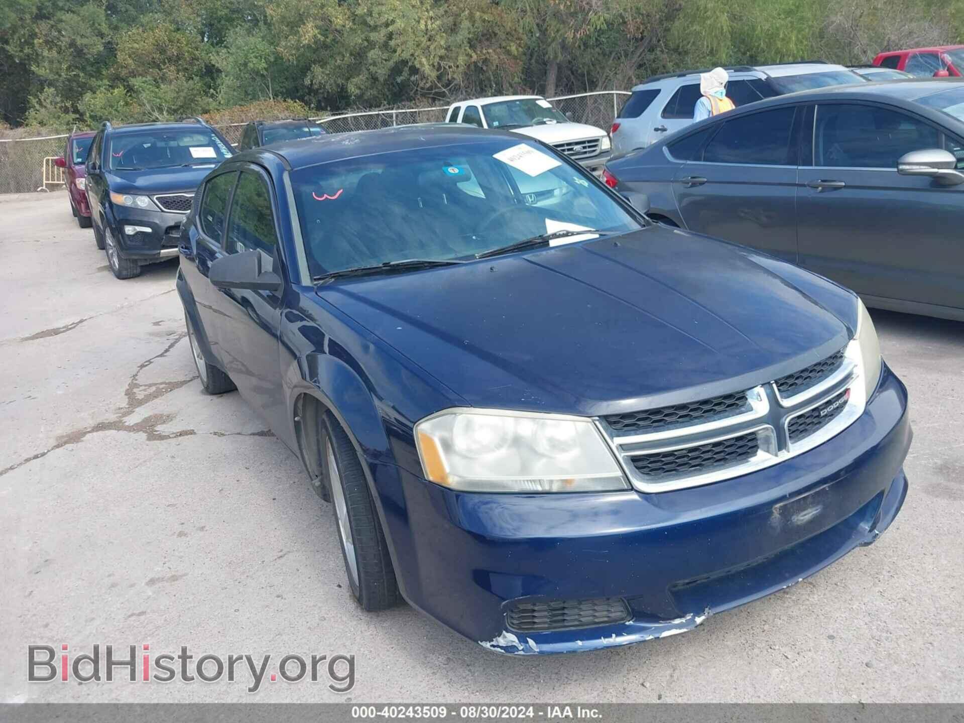 Photo 1C3CDZAB3DN707953 - DODGE AVENGER 2013