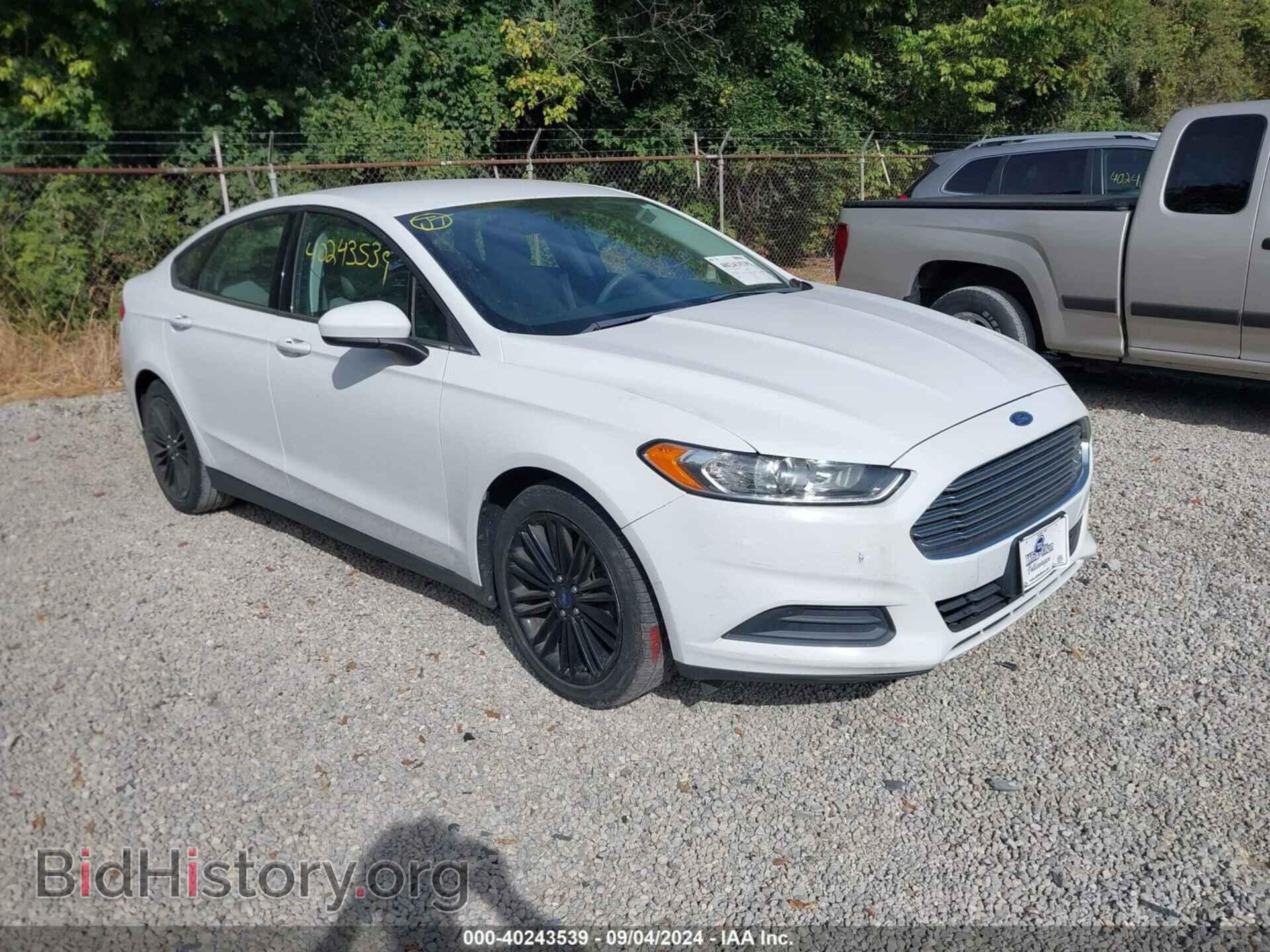 Фотография 3FA6P0G78DR285387 - FORD FUSION 2013