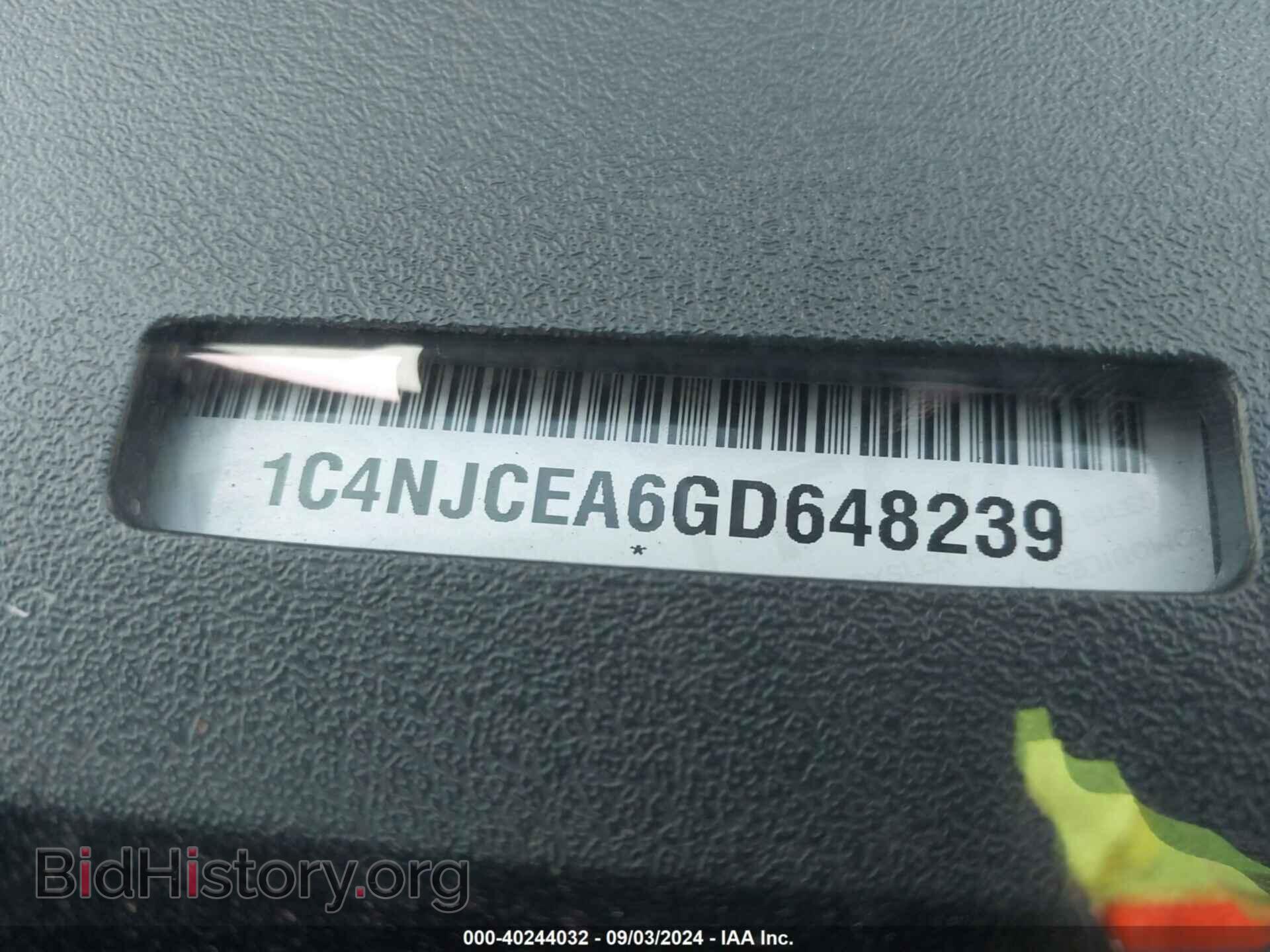 2016 JEEP COMPASS - VIN: 1C4NJCEA6GD648239 - Photo 9