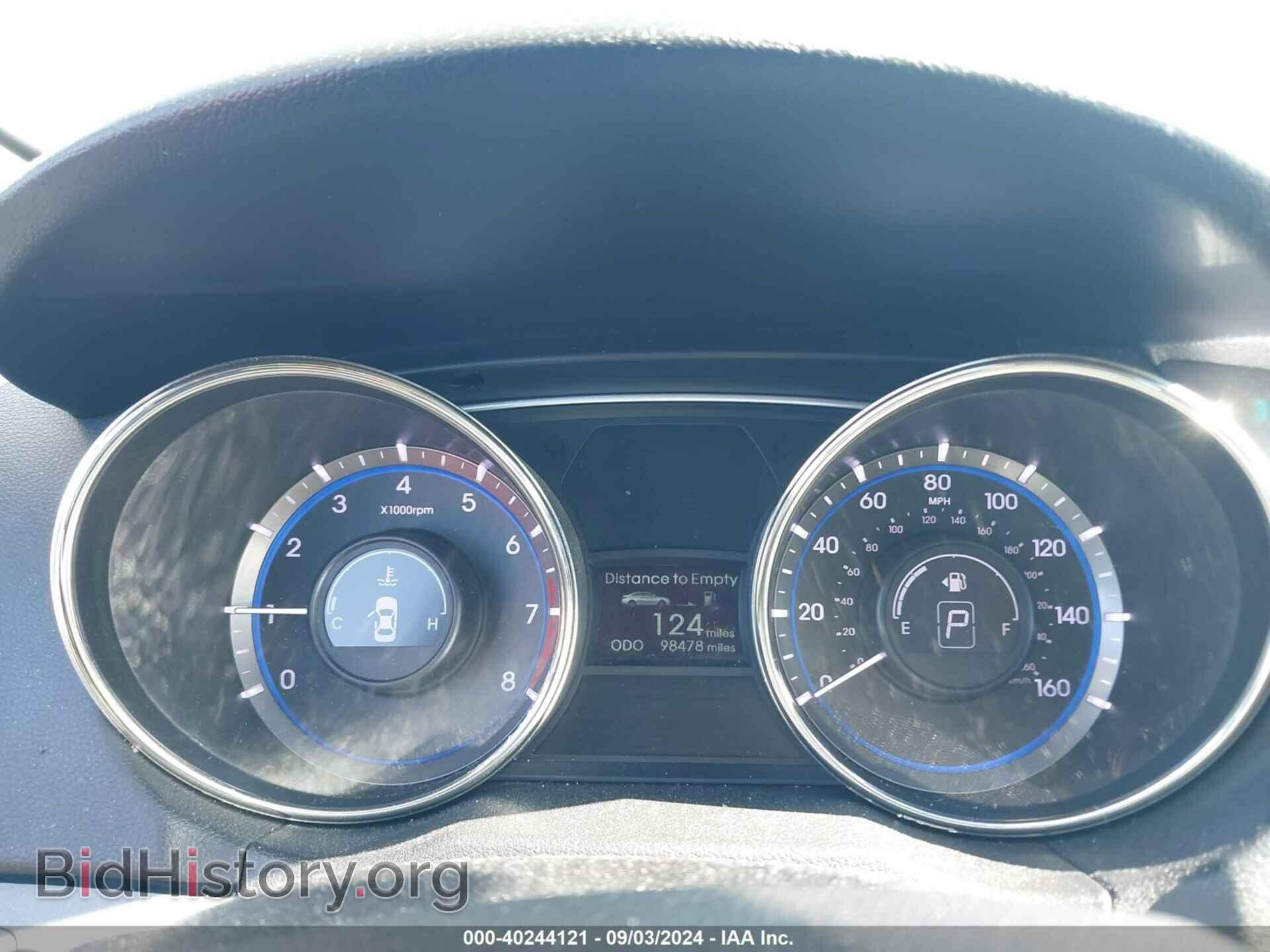 2012 HYUNDAI SONATA - VIN: 5NPEB4AC2CH463524 - Фото 7