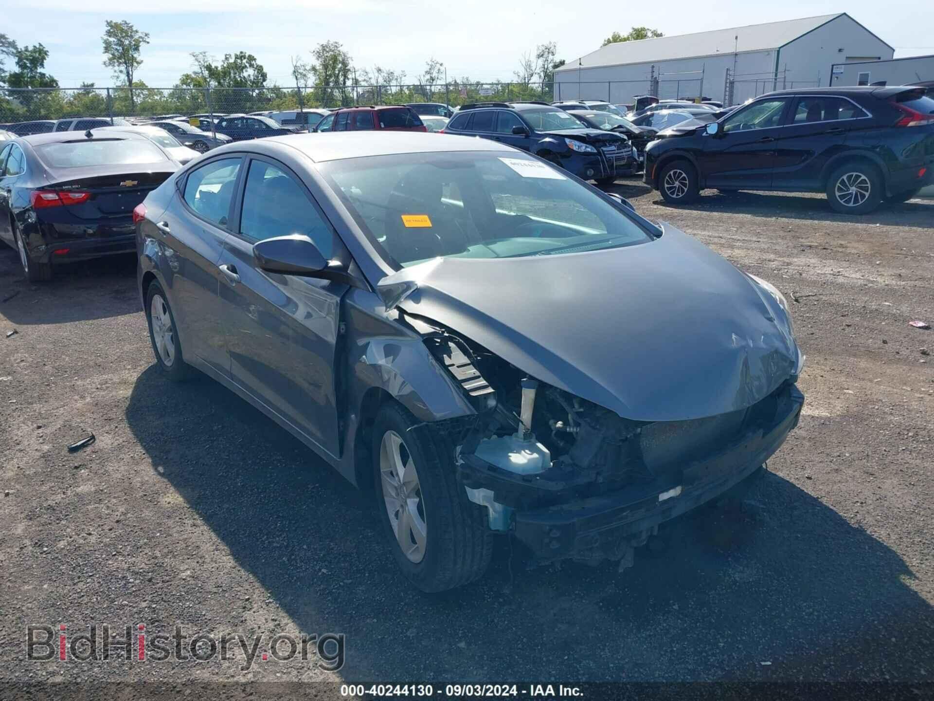 Фотография 5NPDH4AE3CH072197 - HYUNDAI ELANTRA 2012