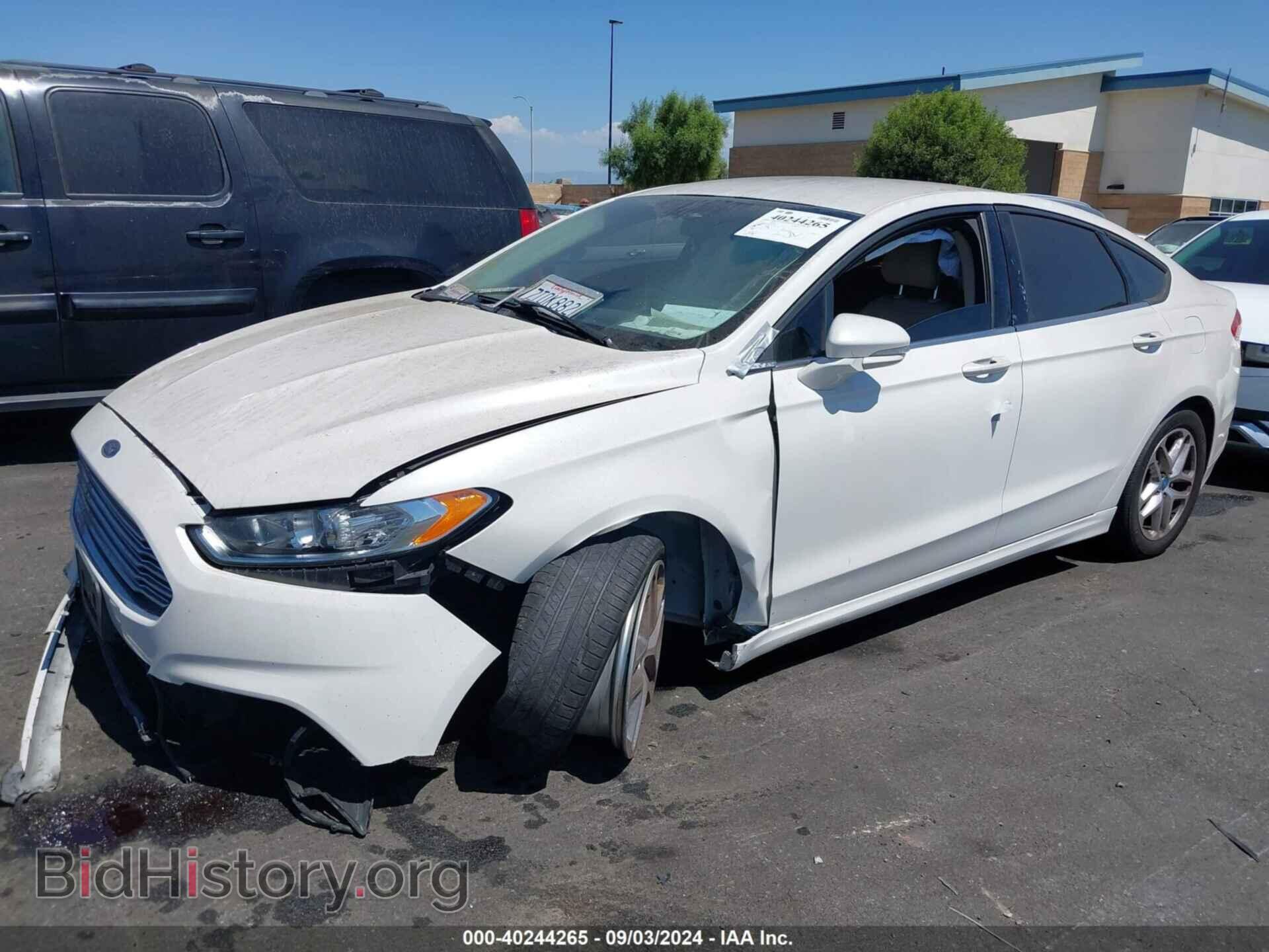 2013 FORD FUSION - VIN: 3FA6P0H72DR193576 - Photo 2