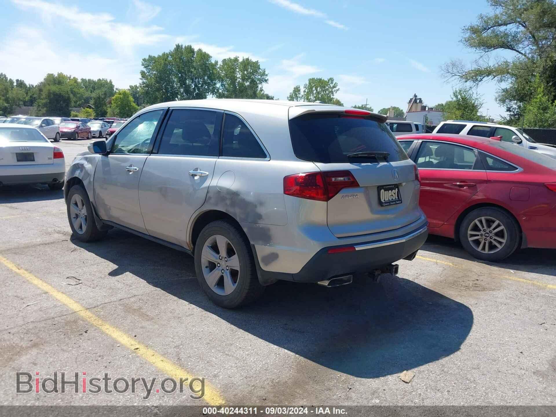 2012 ACURA MDX - VIN: 2HNYD2H66CH004608 - Фото 3