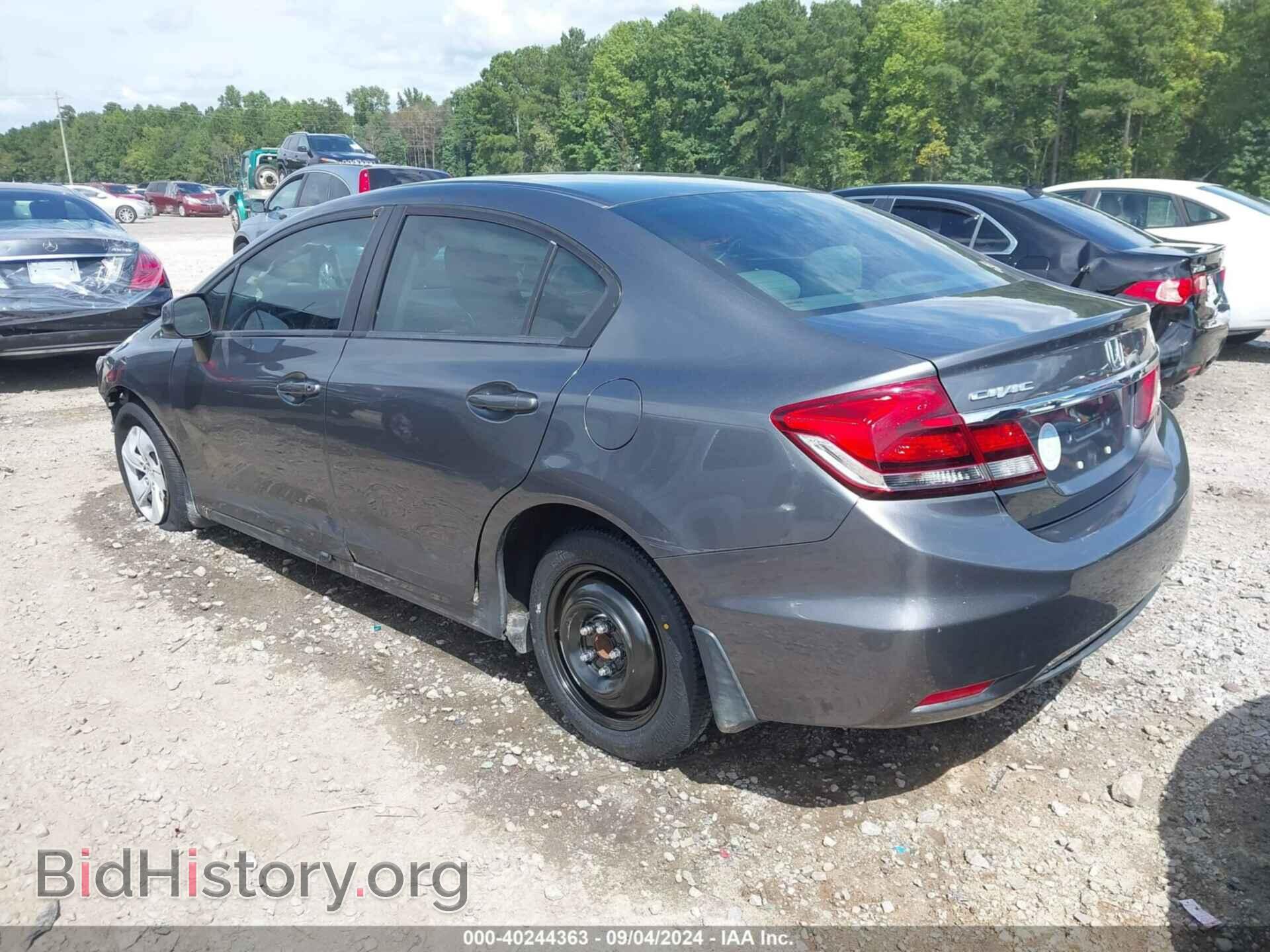 2013 HONDA CIVIC - VIN: 19XFB2F51DE242098 - Фото 3
