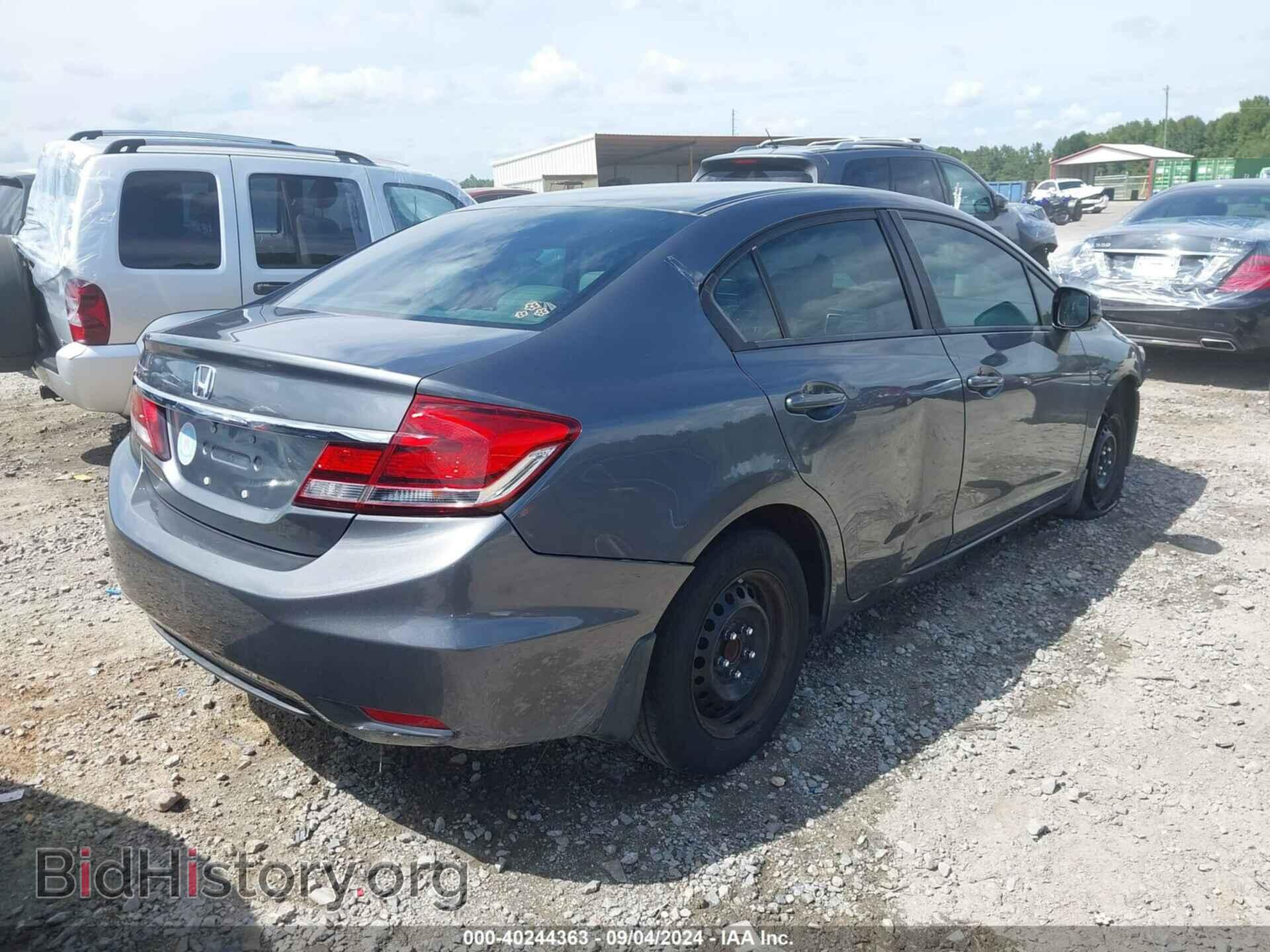 2013 HONDA CIVIC - VIN: 19XFB2F51DE242098 - Фото 4