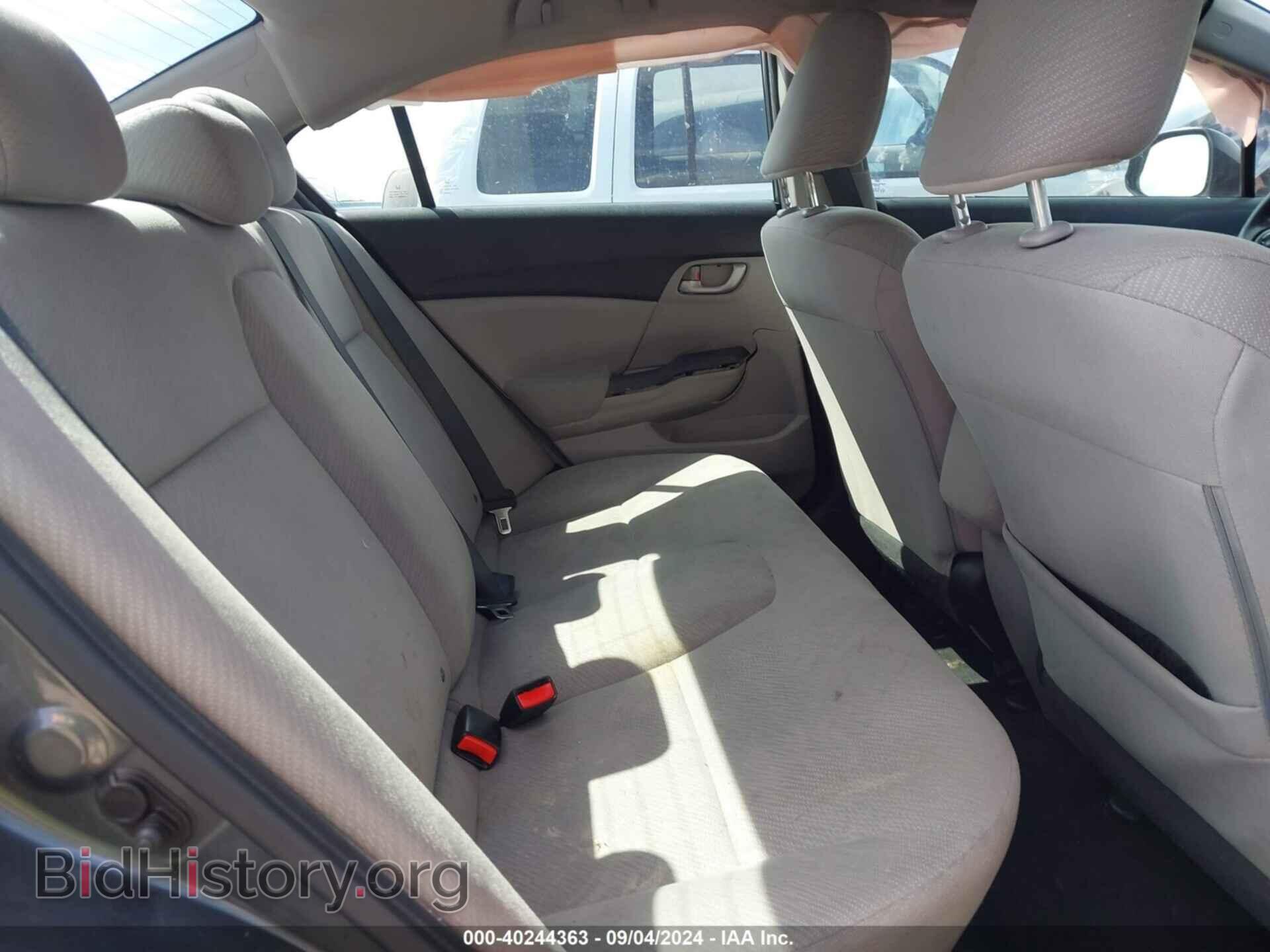 2013 HONDA CIVIC - VIN: 19XFB2F51DE242098 - Фото 8